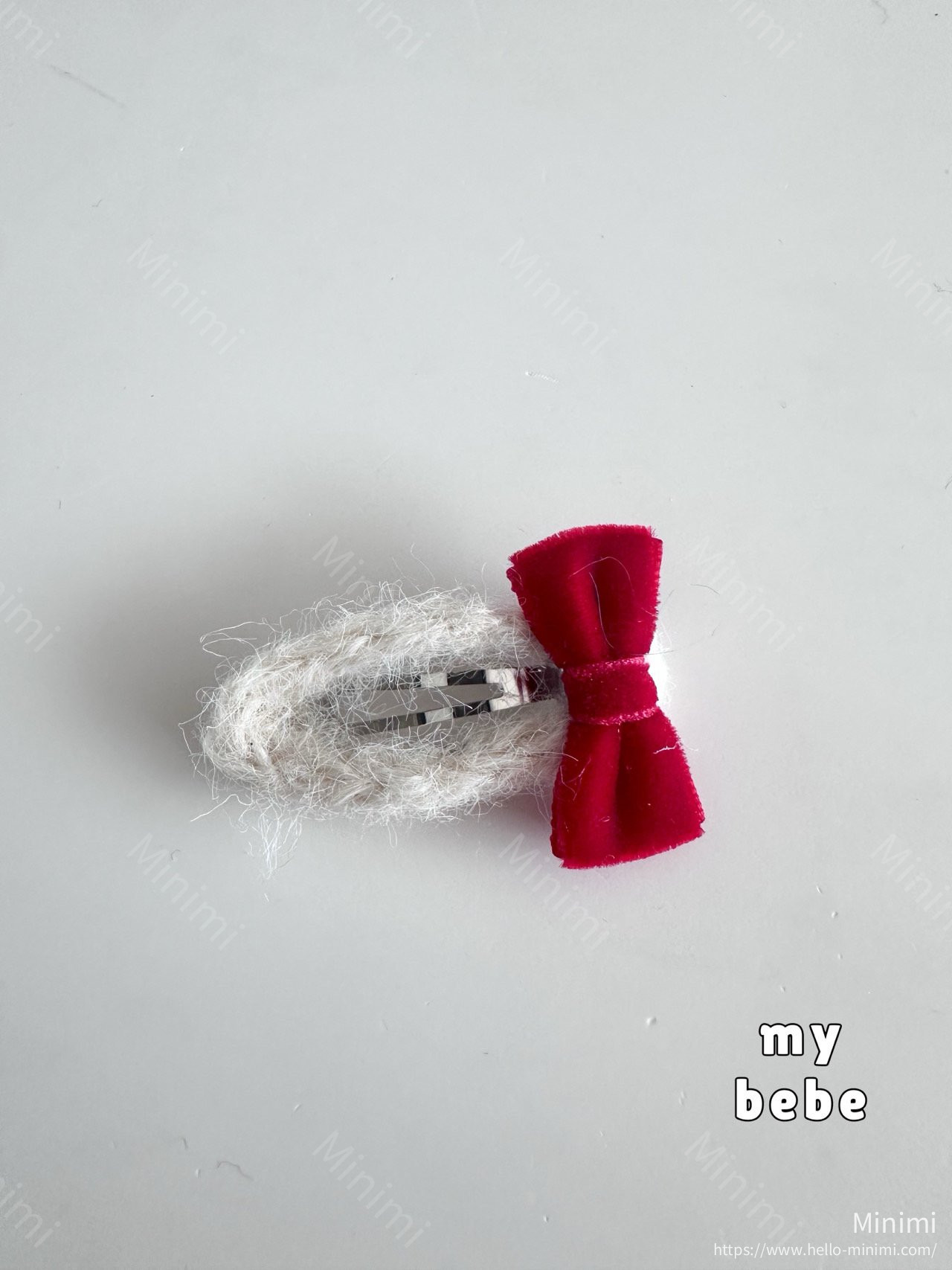 my_bébé Colorful Ribbon Hairpin Set 細節圖 5