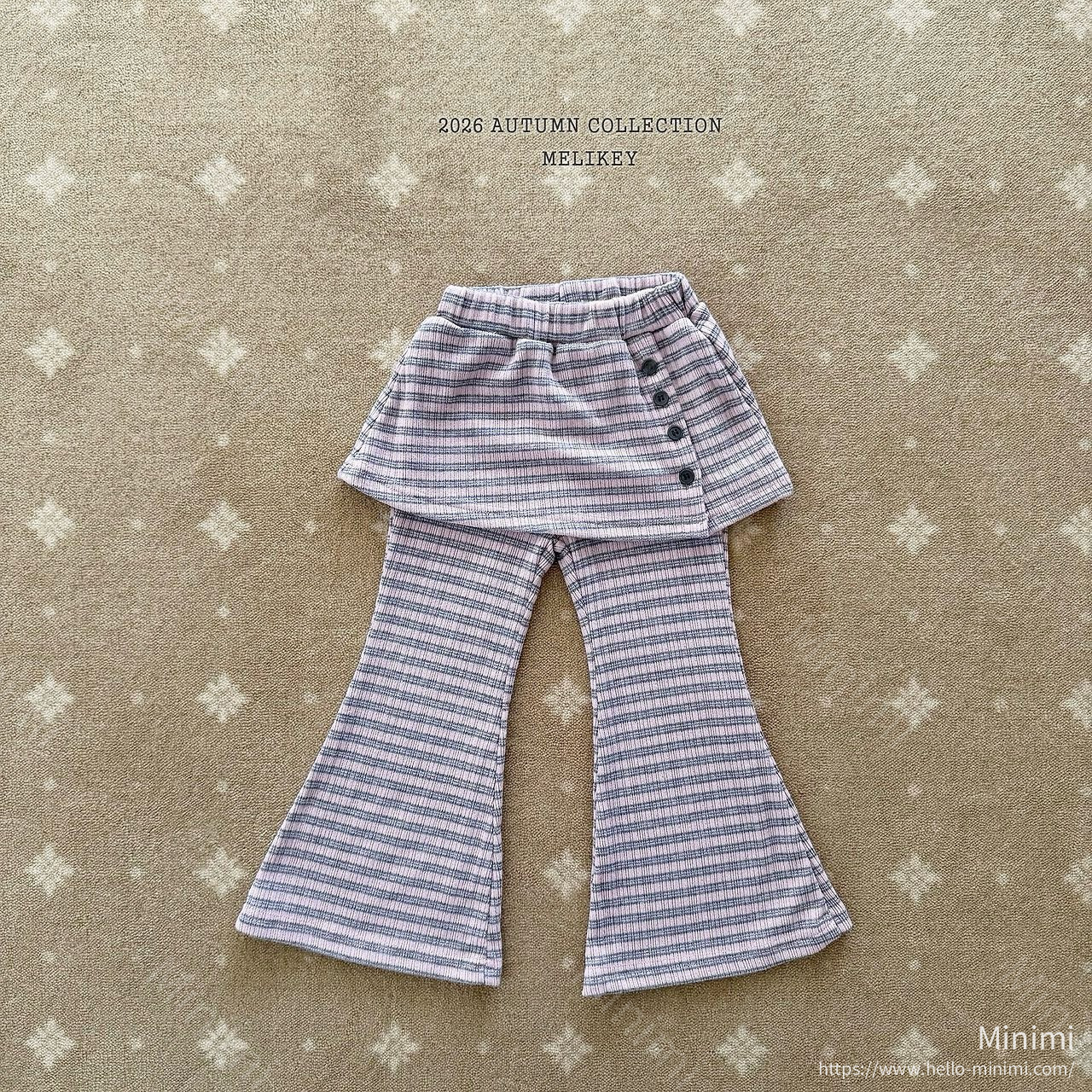 Melikey Button Wrap Bootcut Pants 細節圖 5