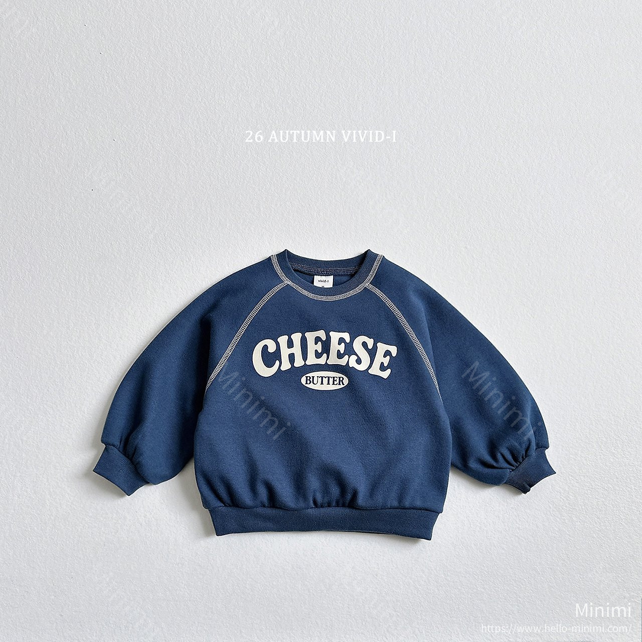 VIVID-I Cheese Stitch Sweatshirt 細節圖 3
