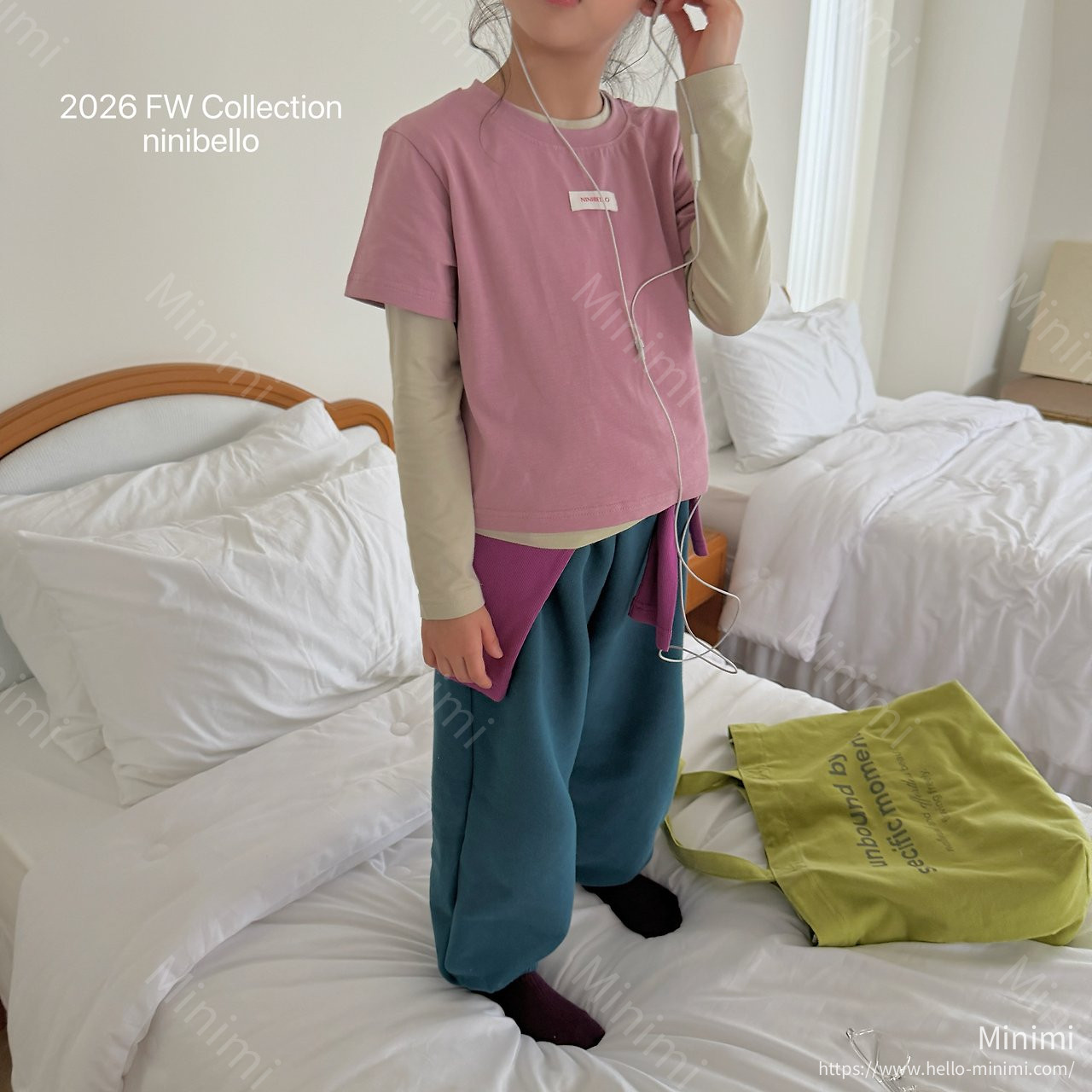ninibello Betty Color Sweat Pants 細節圖 21