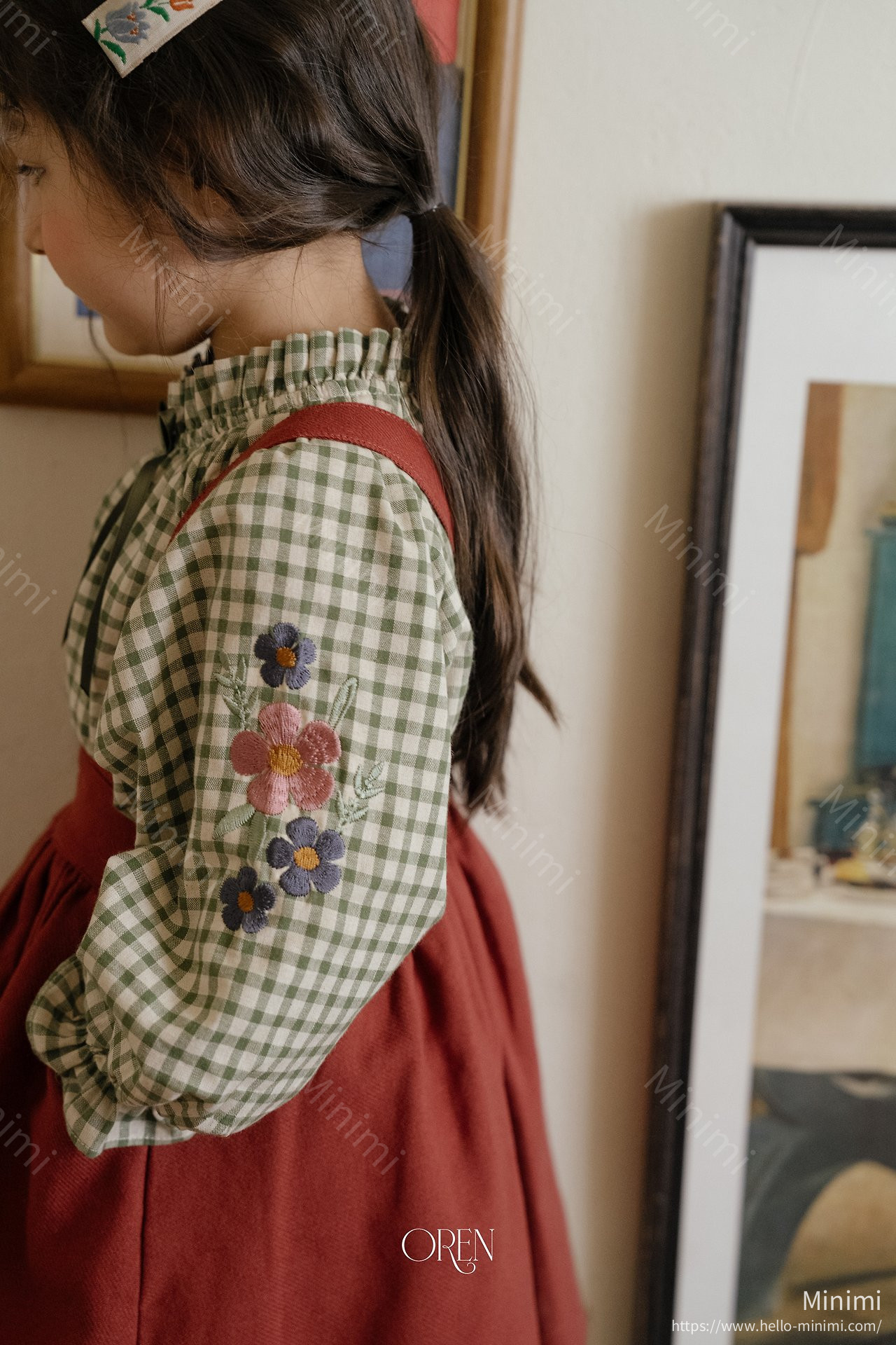 Oren Manon Check Blouse 細節圖 21