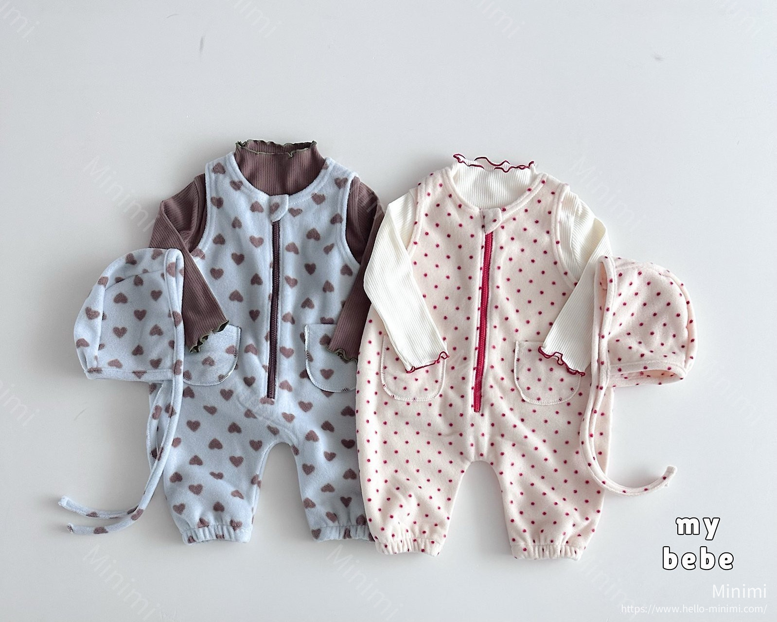 my_bébé Powder Overall Set 細節圖 11
