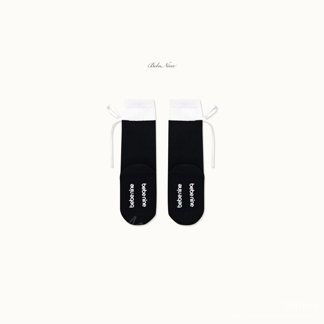 bebe nine Nine Ribbon Knee Socks Set 細節圖 19