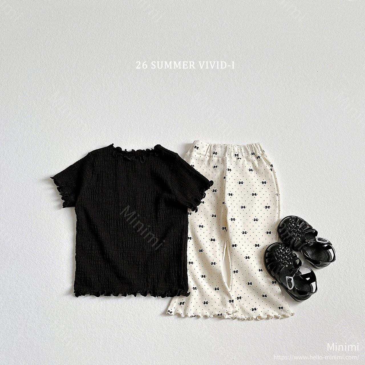 VIVID-I Yoryu Slub Fluted T-Shirt 細節圖 15