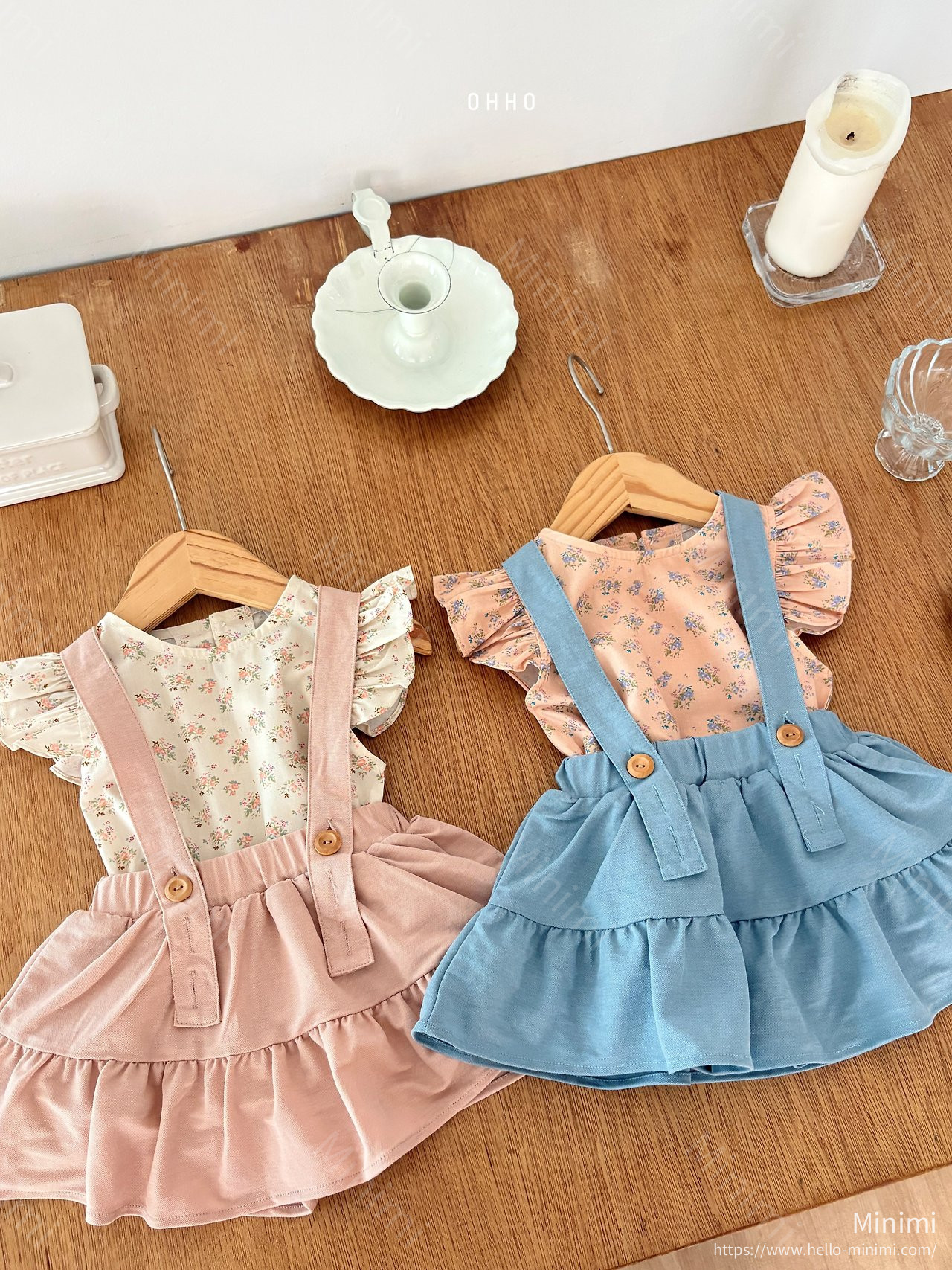 OHHO Forest Shirring Strap Skirt 細節圖 8