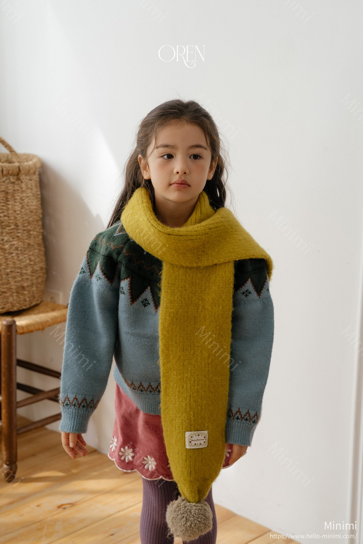 Oren Mercy Pom-Pom Muffler 細節圖 4