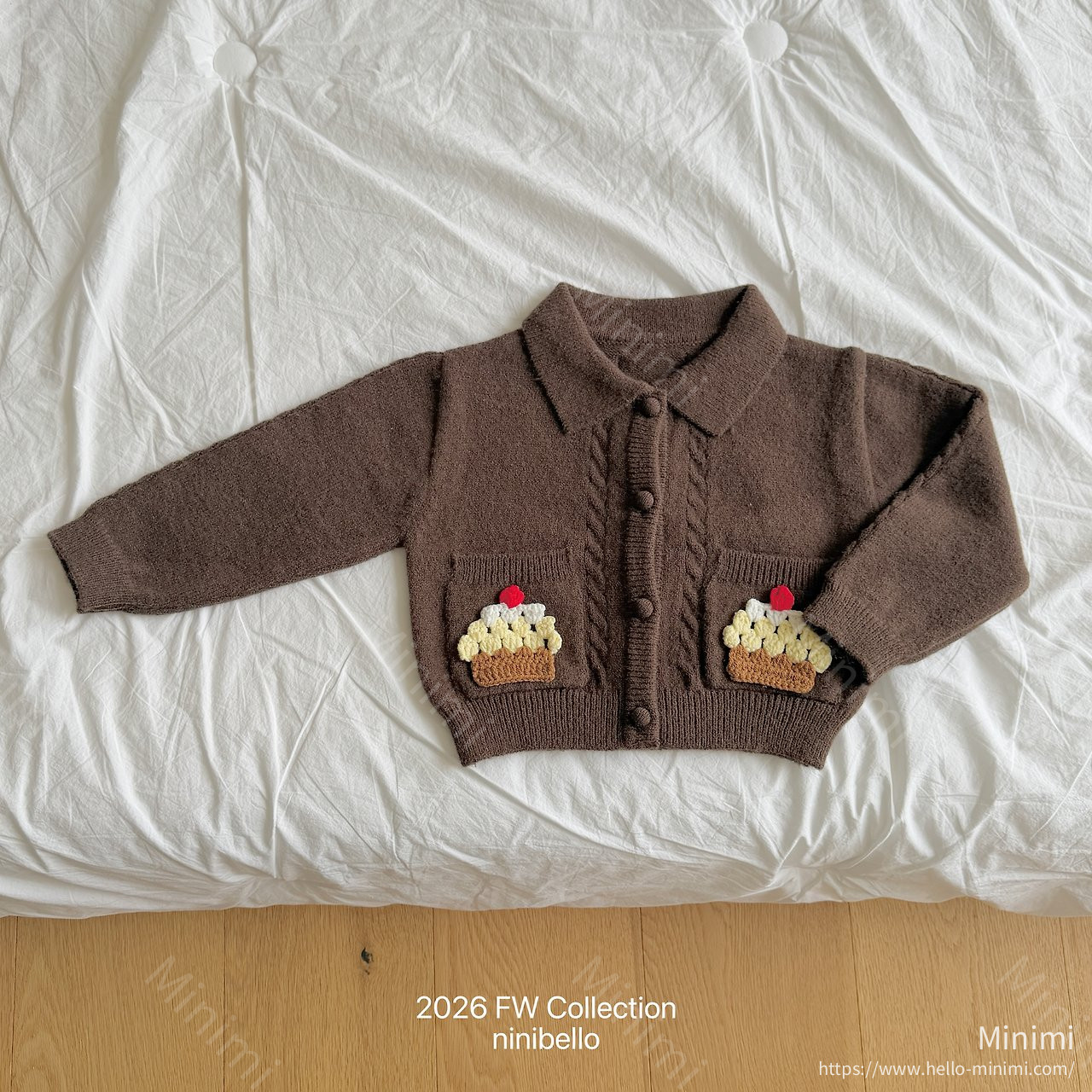 ninibello Cupcake Knit Cardigan 細節圖 2
