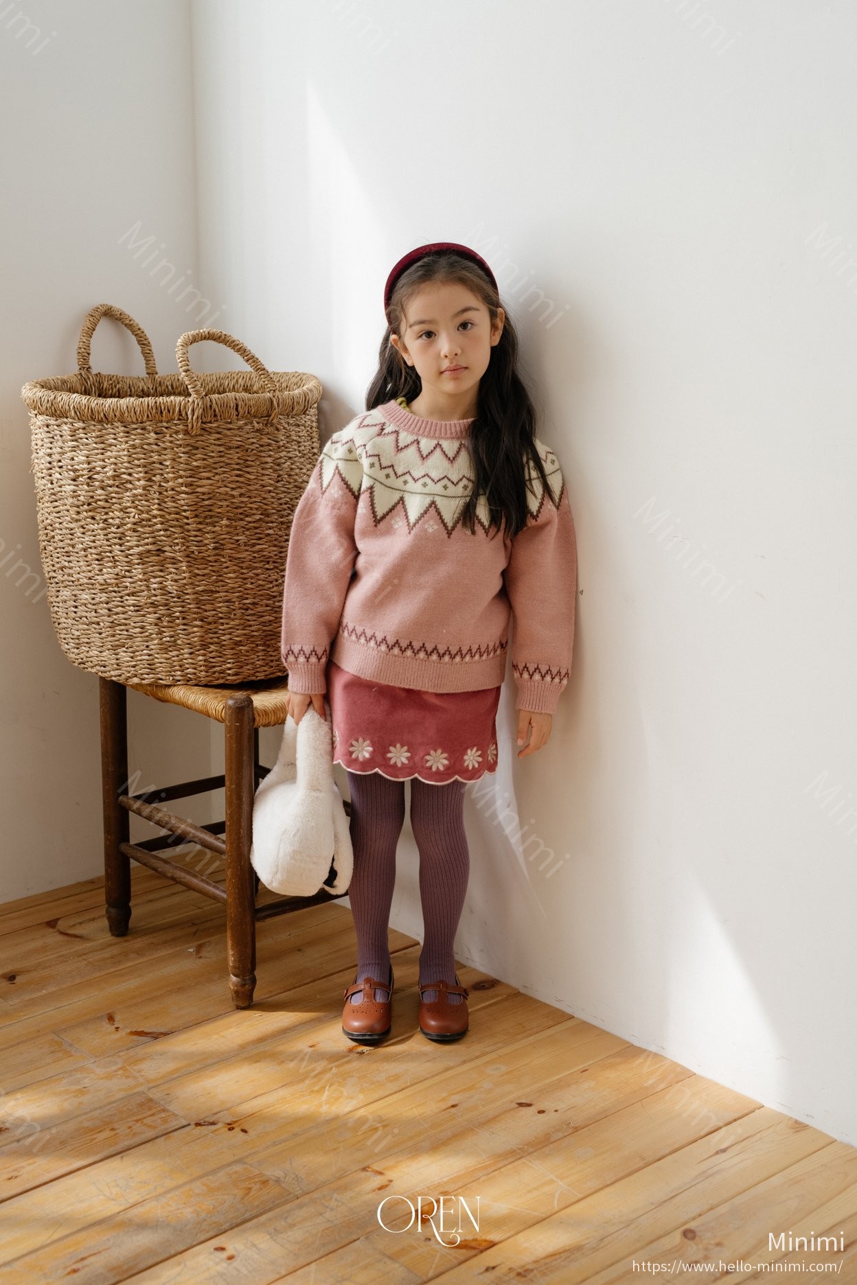 Oren Velour Ribbed Tights 細節圖 8