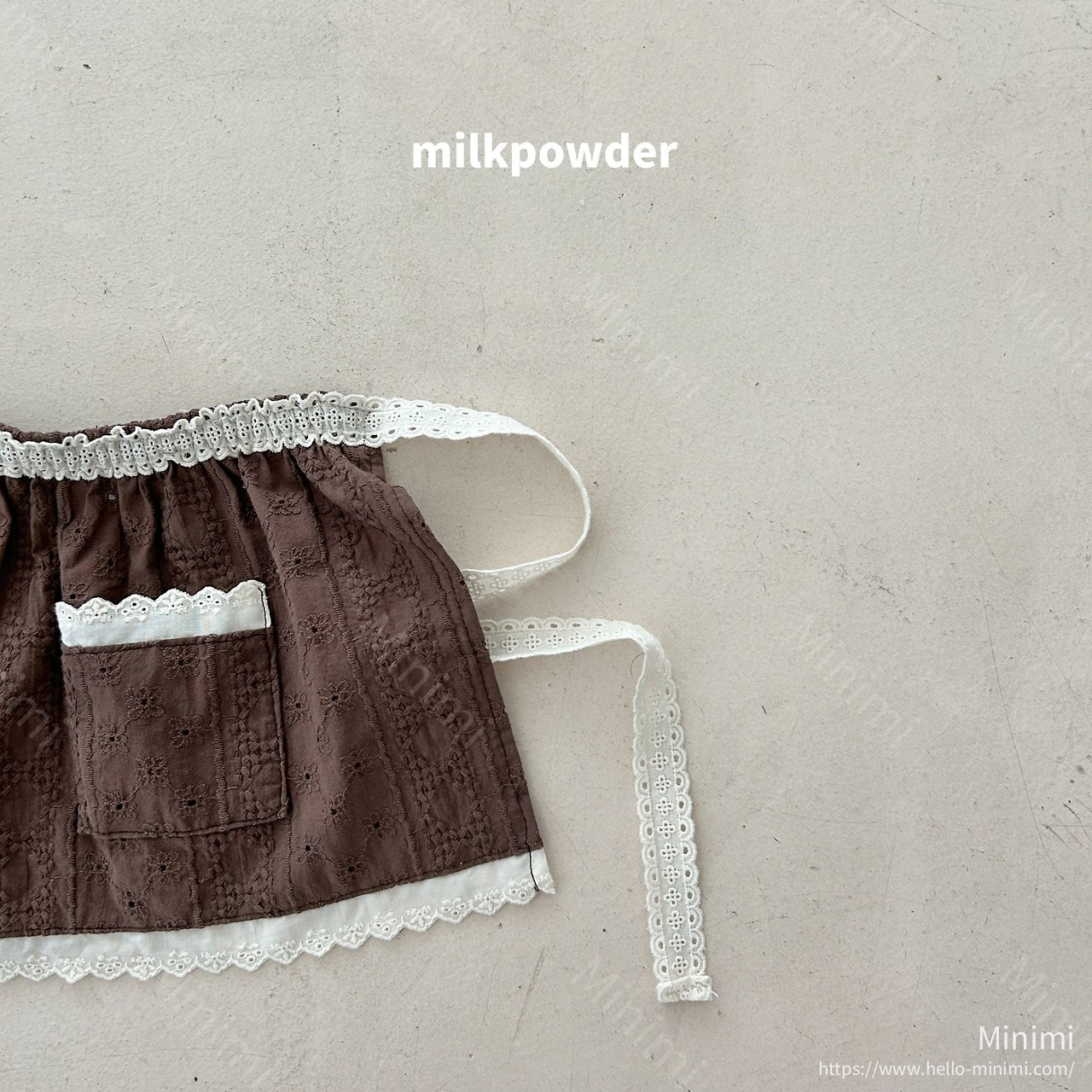 milkpowder Mimi Apron 細節圖 13