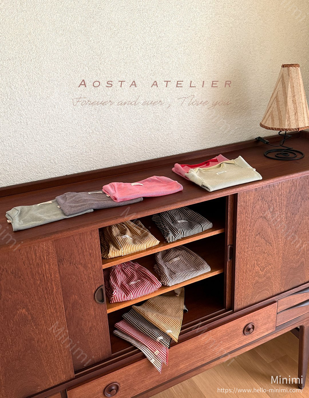 Aosta atelier Boat Neck T 細節圖 37