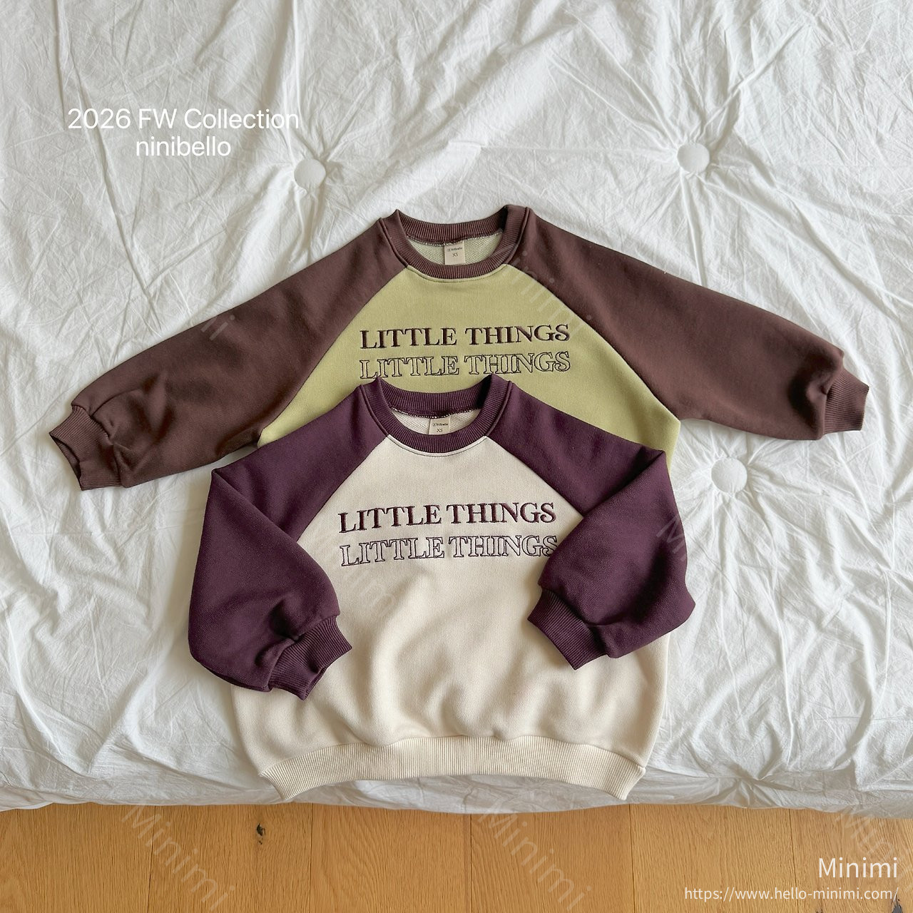 ninibello Little Raglan Sweatshirt 韓國童裝現貨