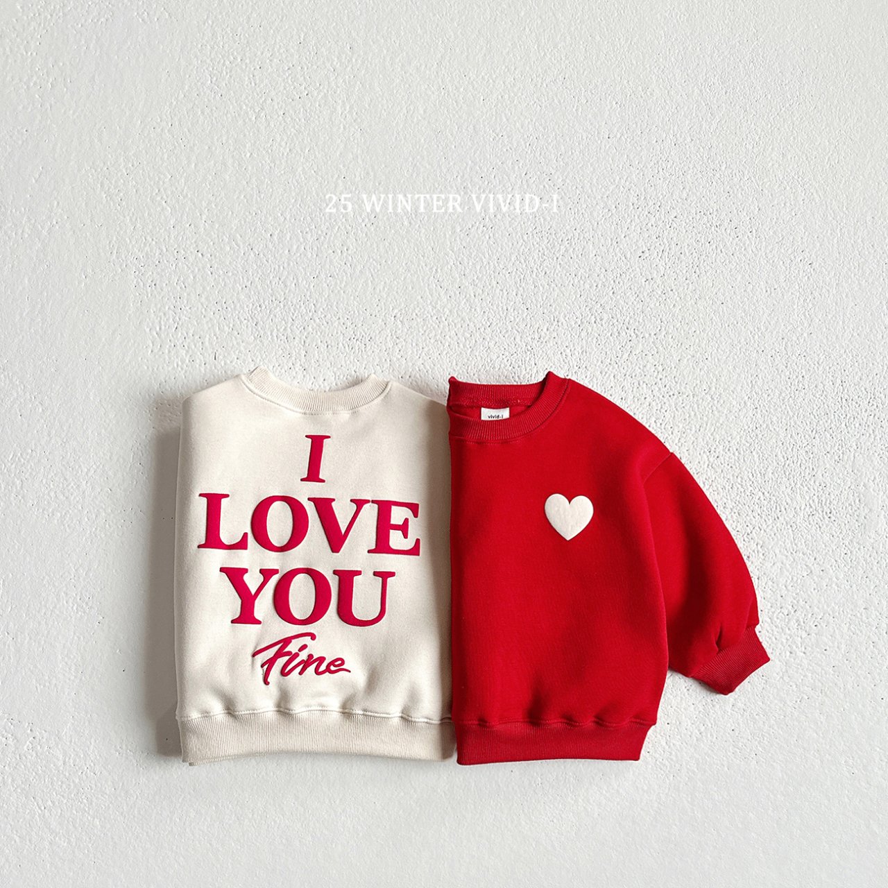 3D Love Fleece Sweatshirt