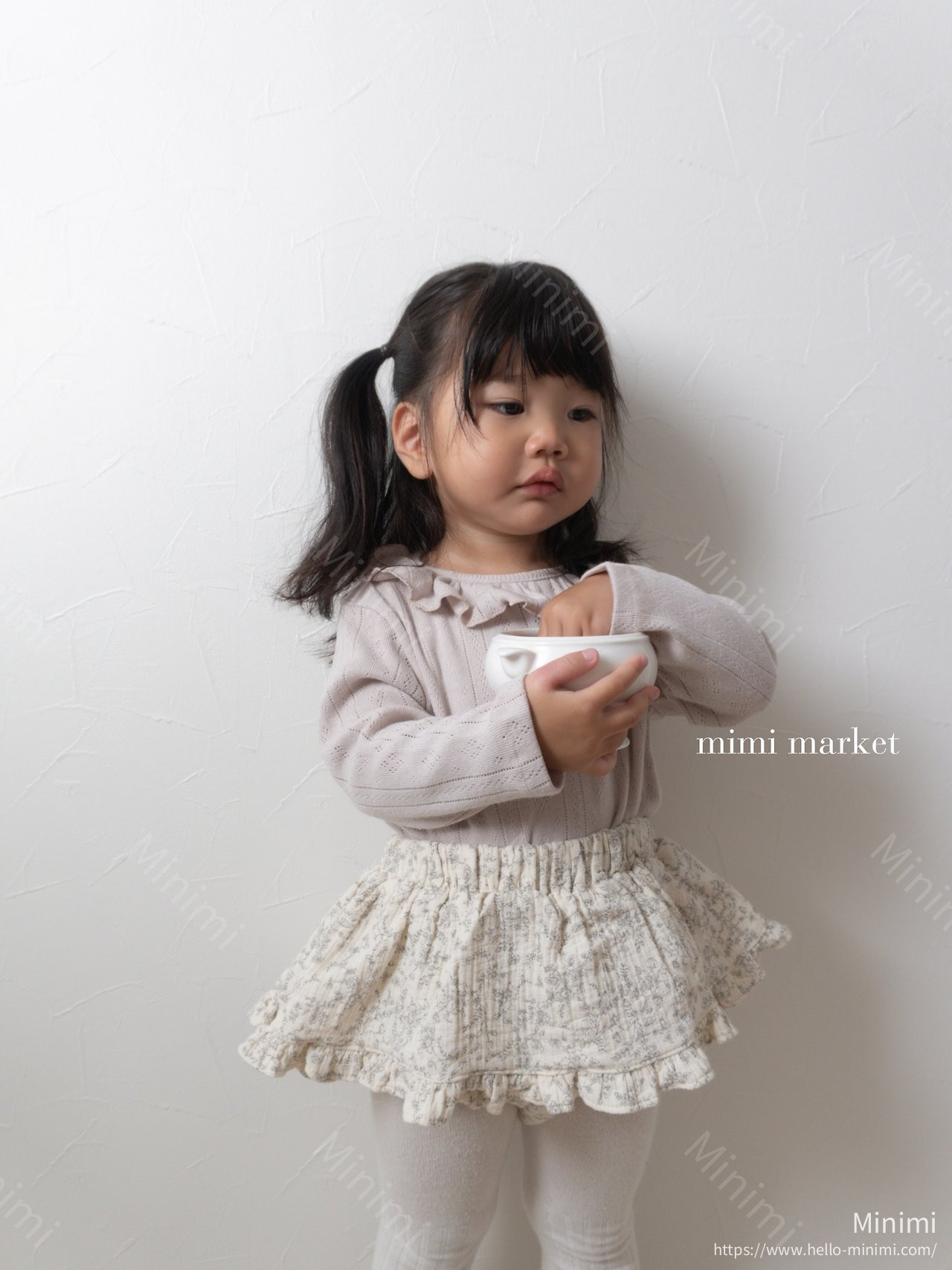 mimi-market Winter Collar T-shirt 細節圖 2