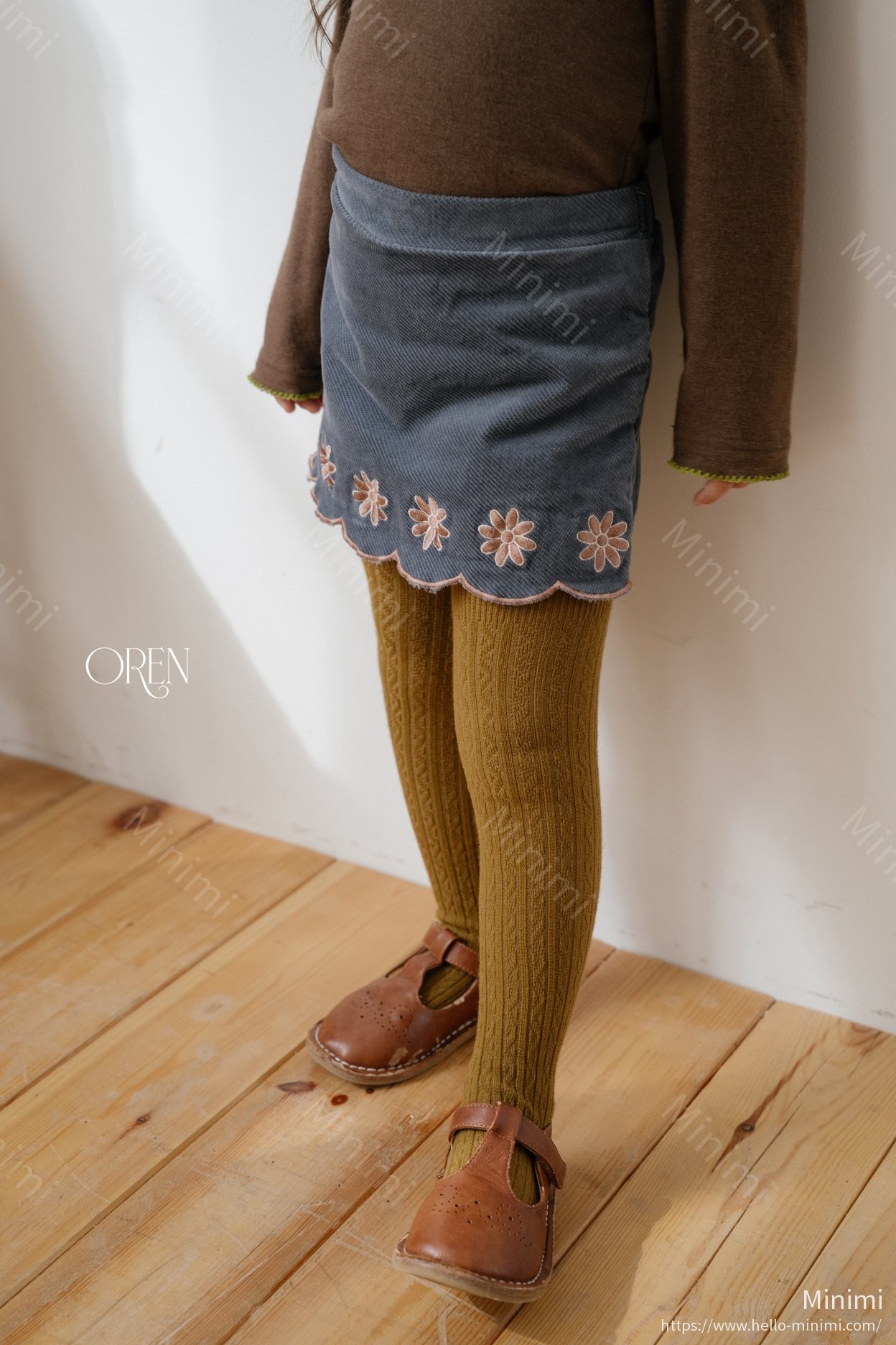 Oren Bella Embroidery Culotte Pants 細節圖 1