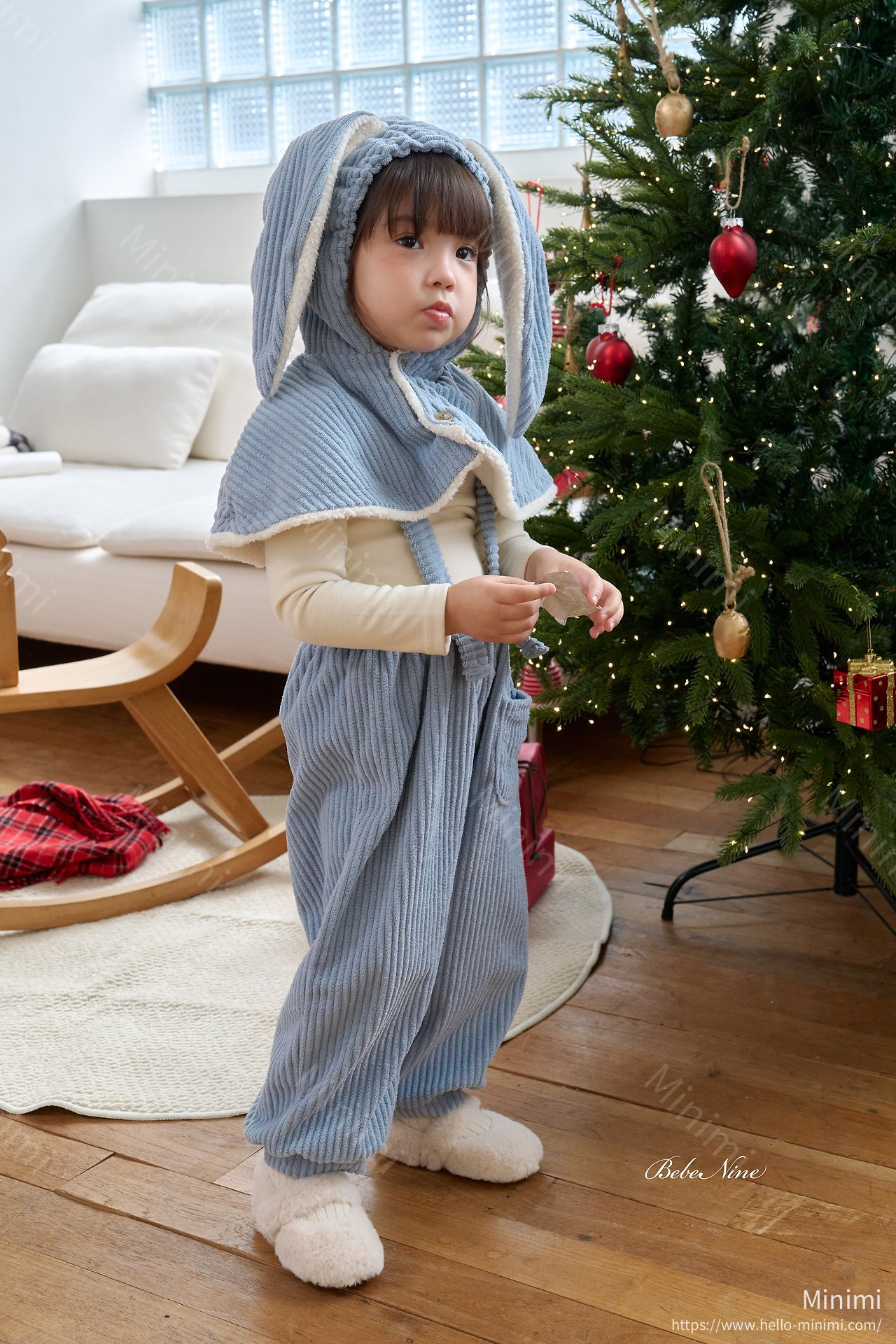 bebe nine Bunny Overalls 細節圖 6