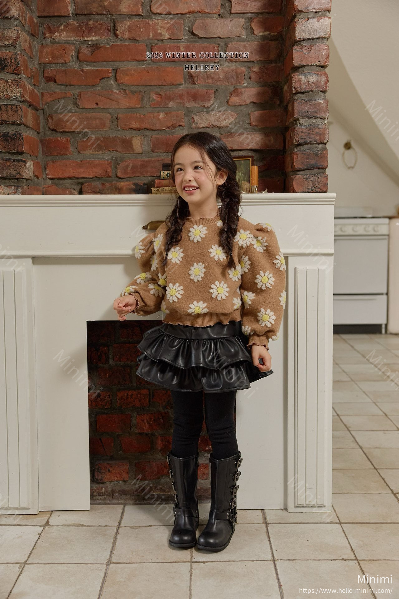 Melikey Flower Fluffy Sweatshirt 細節圖 9