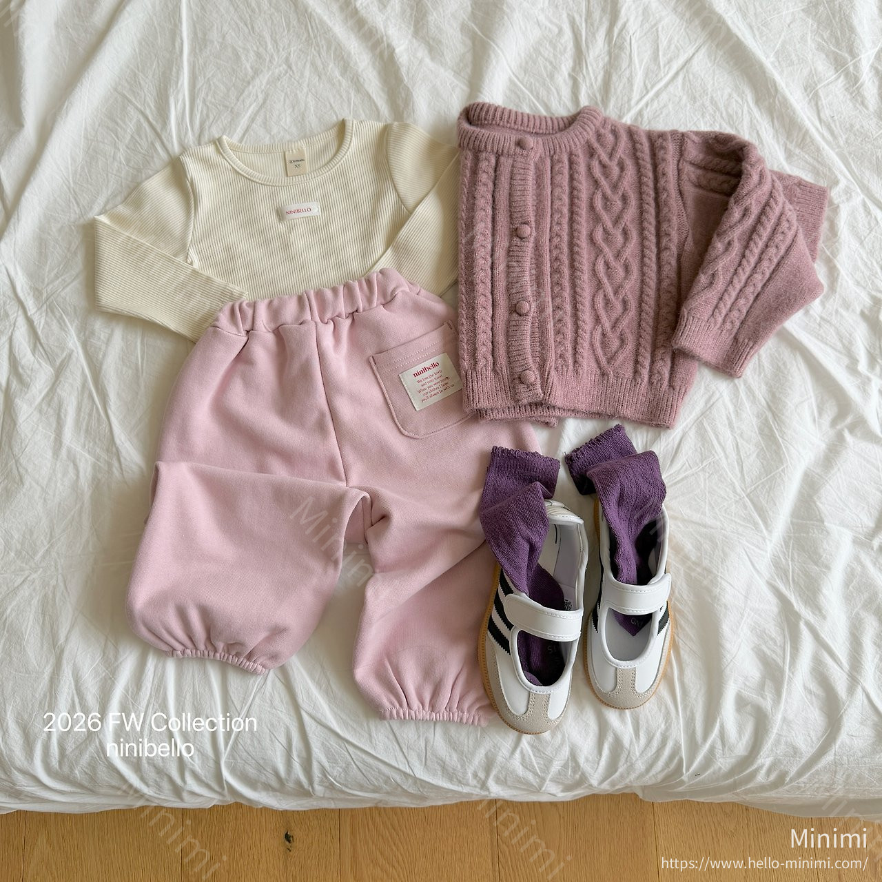 ninibello Betty Color Sweat Pants 細節圖 14