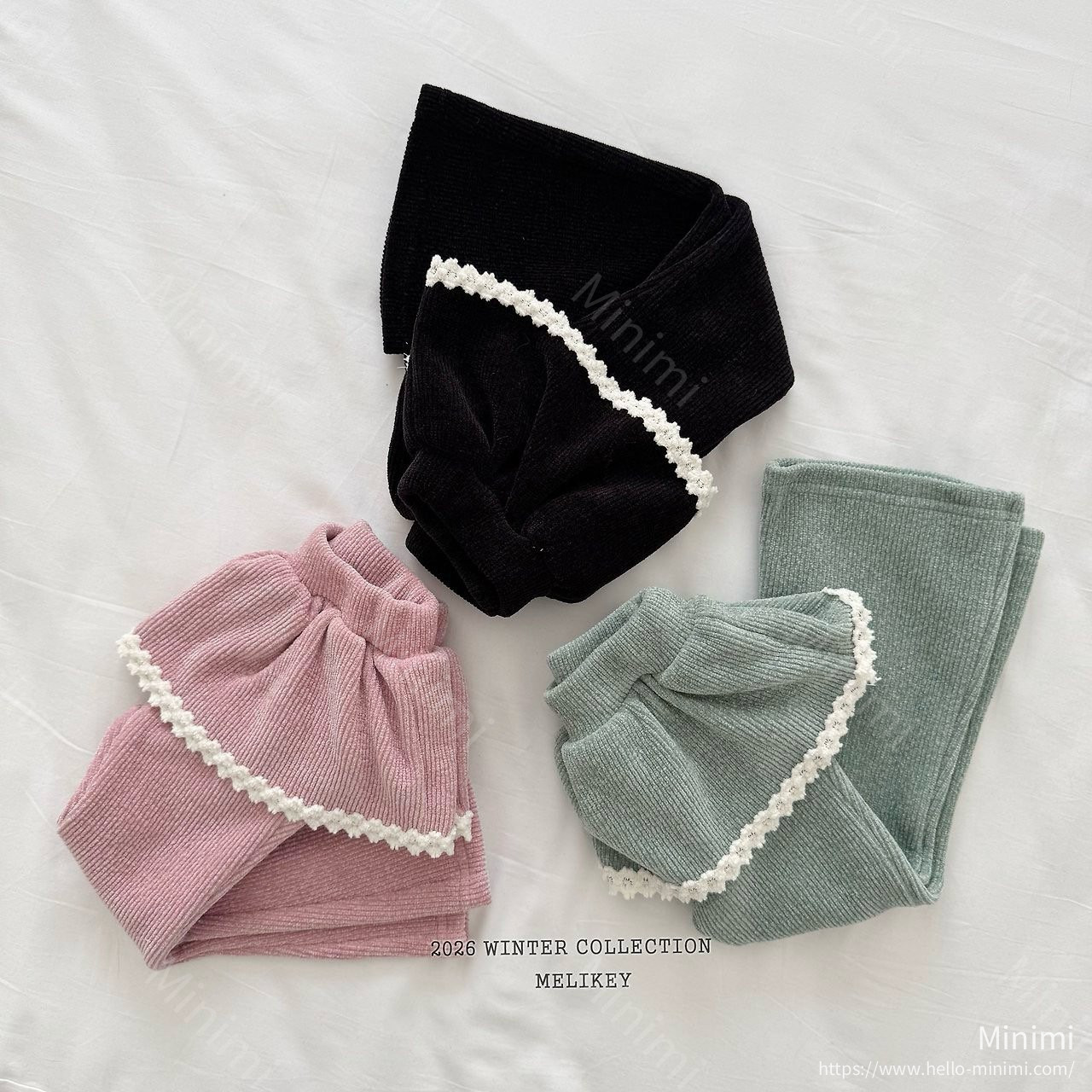 Melikey Frill Velour Bootcut 細節圖 22