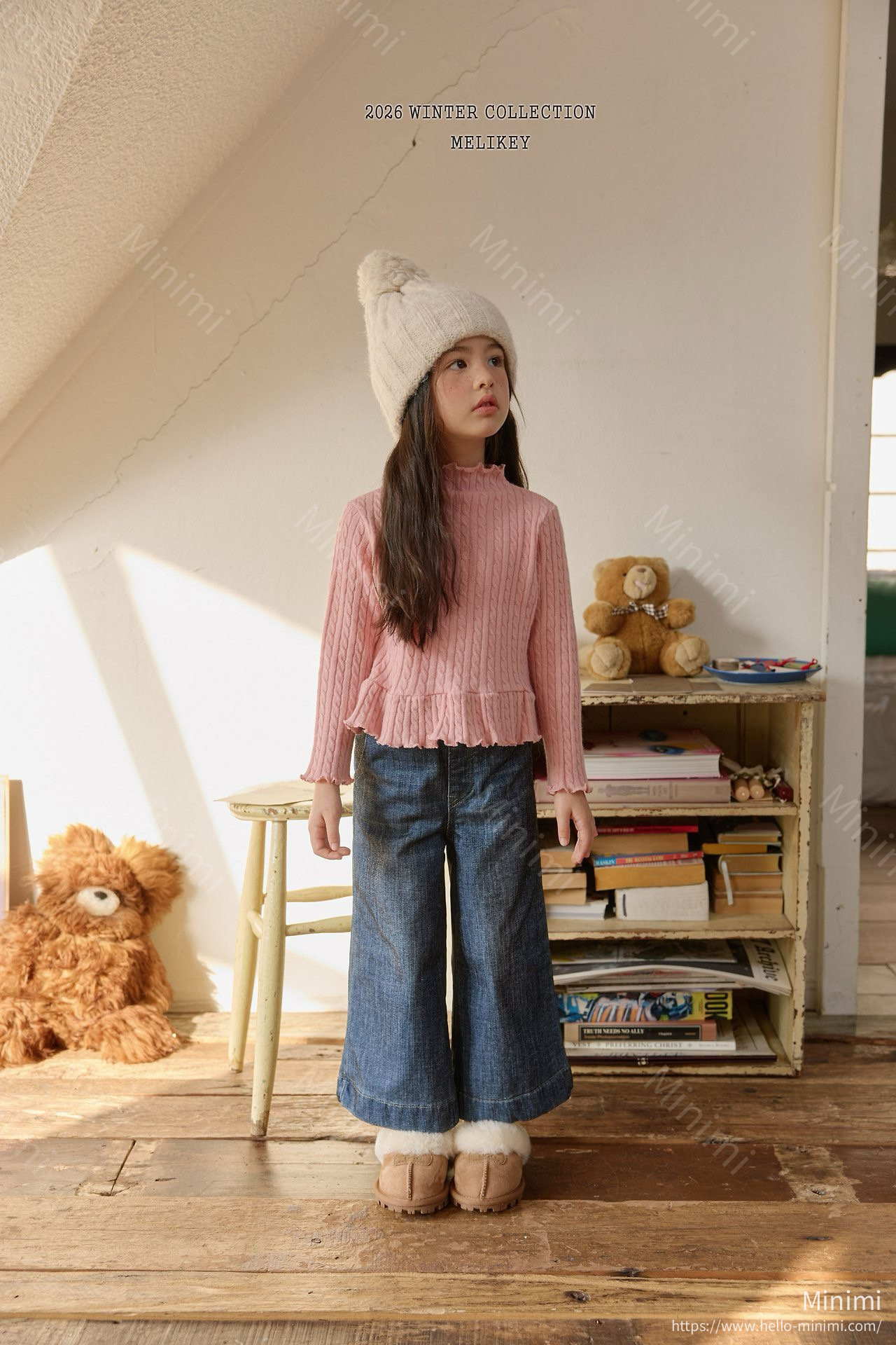 Melikey Velvet Ribbon Denim Pants 細節圖 2