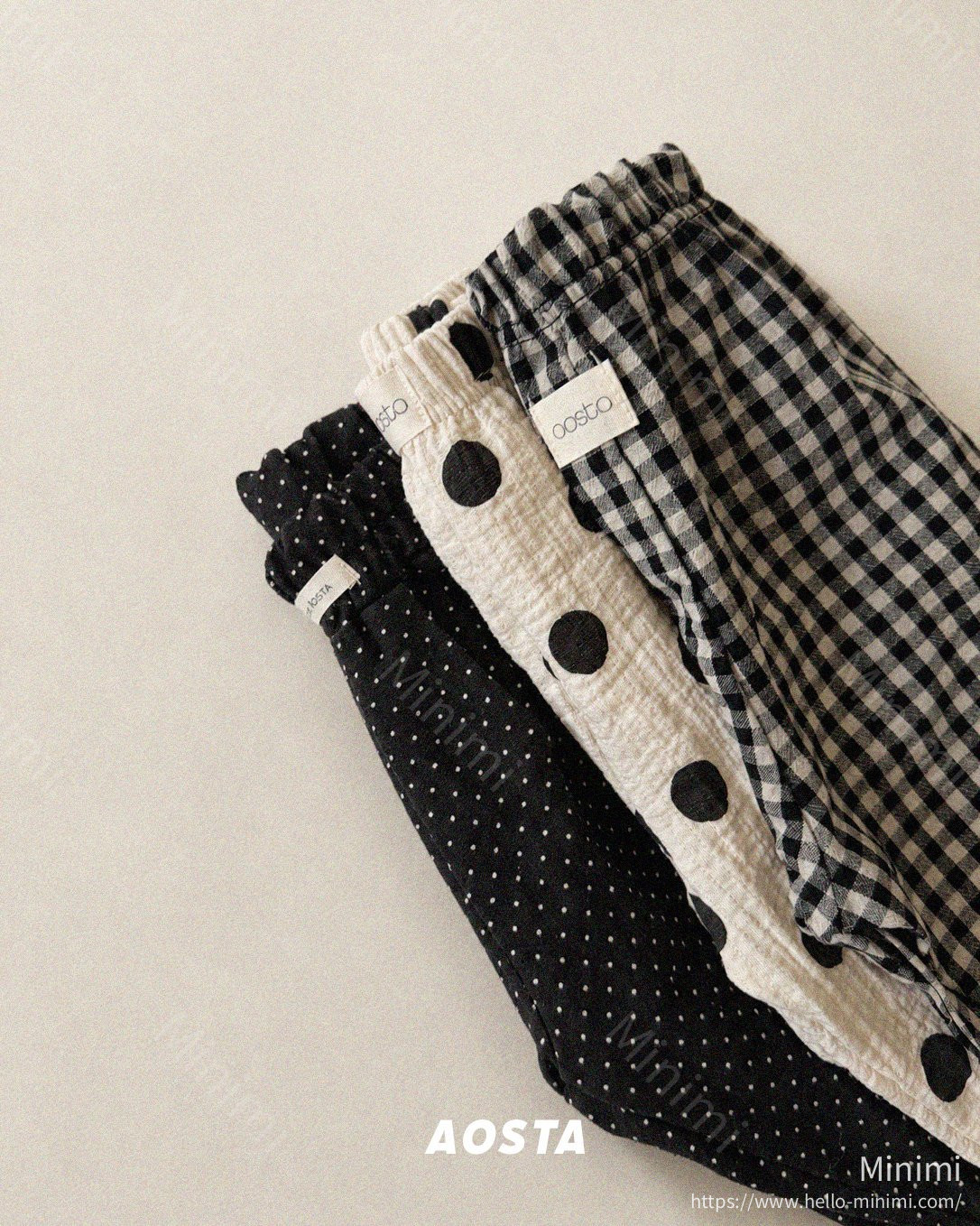 Aosta atelier Milk Dot Pants 細節圖 47