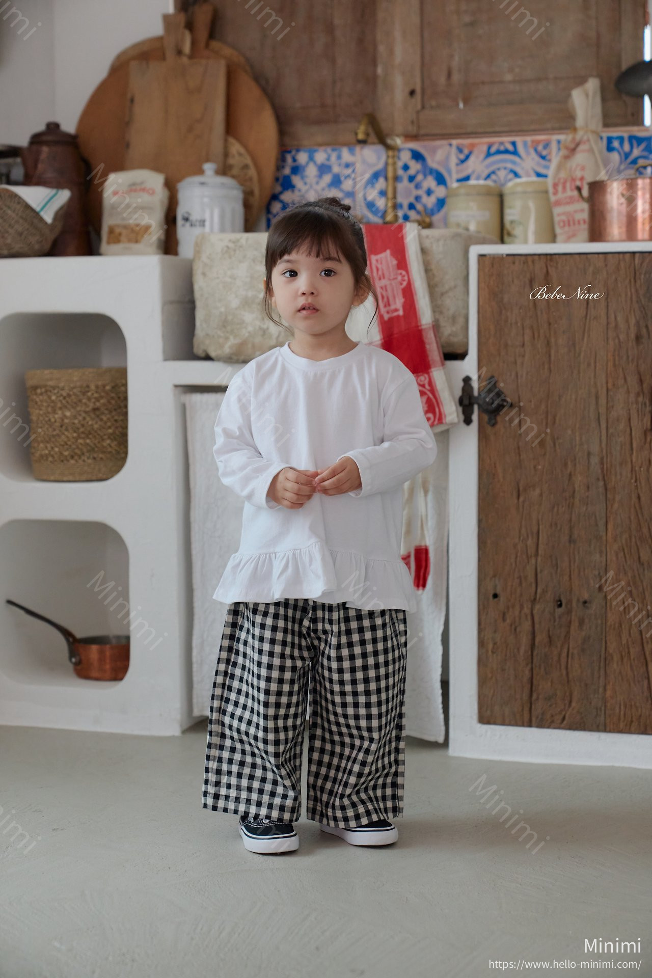 bebe nine Maple Check Pants 細節圖 3