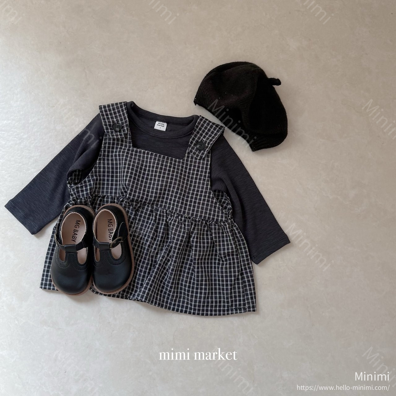mimi-market Lona Suspender Dress 細節圖 14