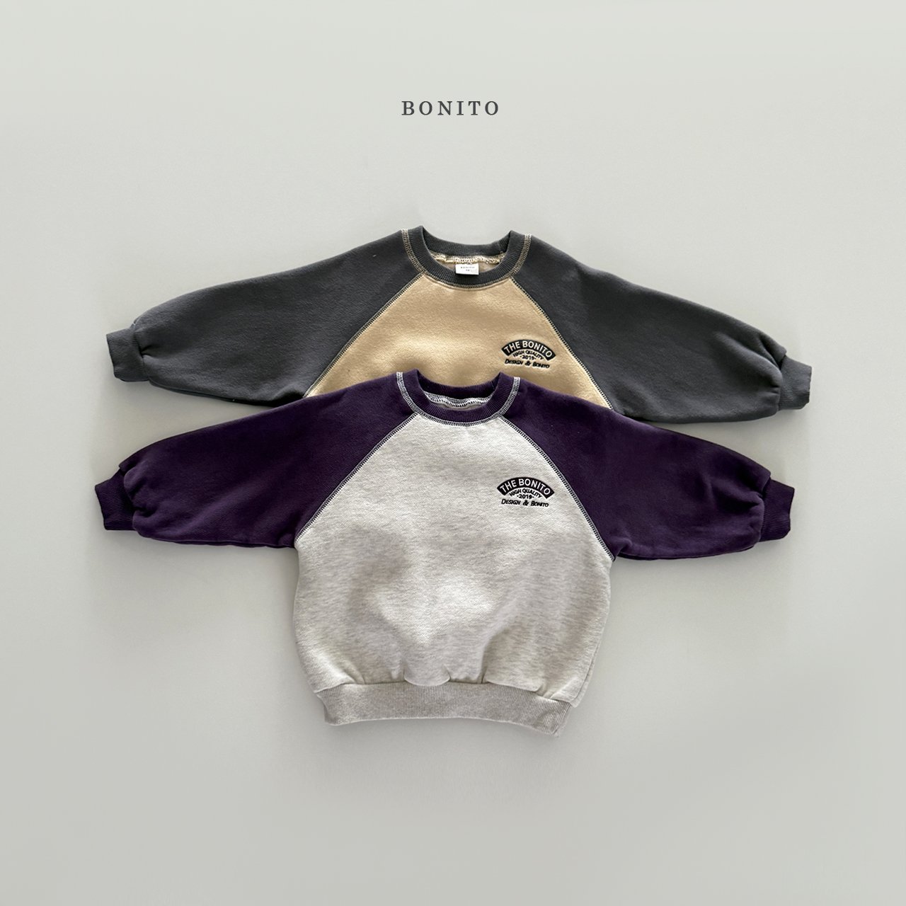 Coverstitch Raglan Sweatshirt