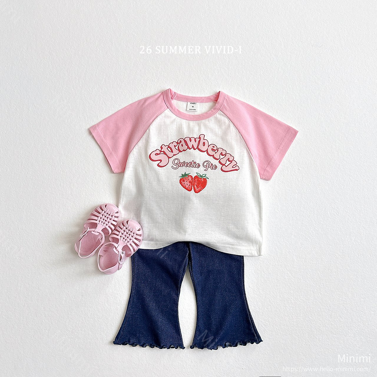 VIVID-I Strawberry Raglan T-Shirt 細節圖 10