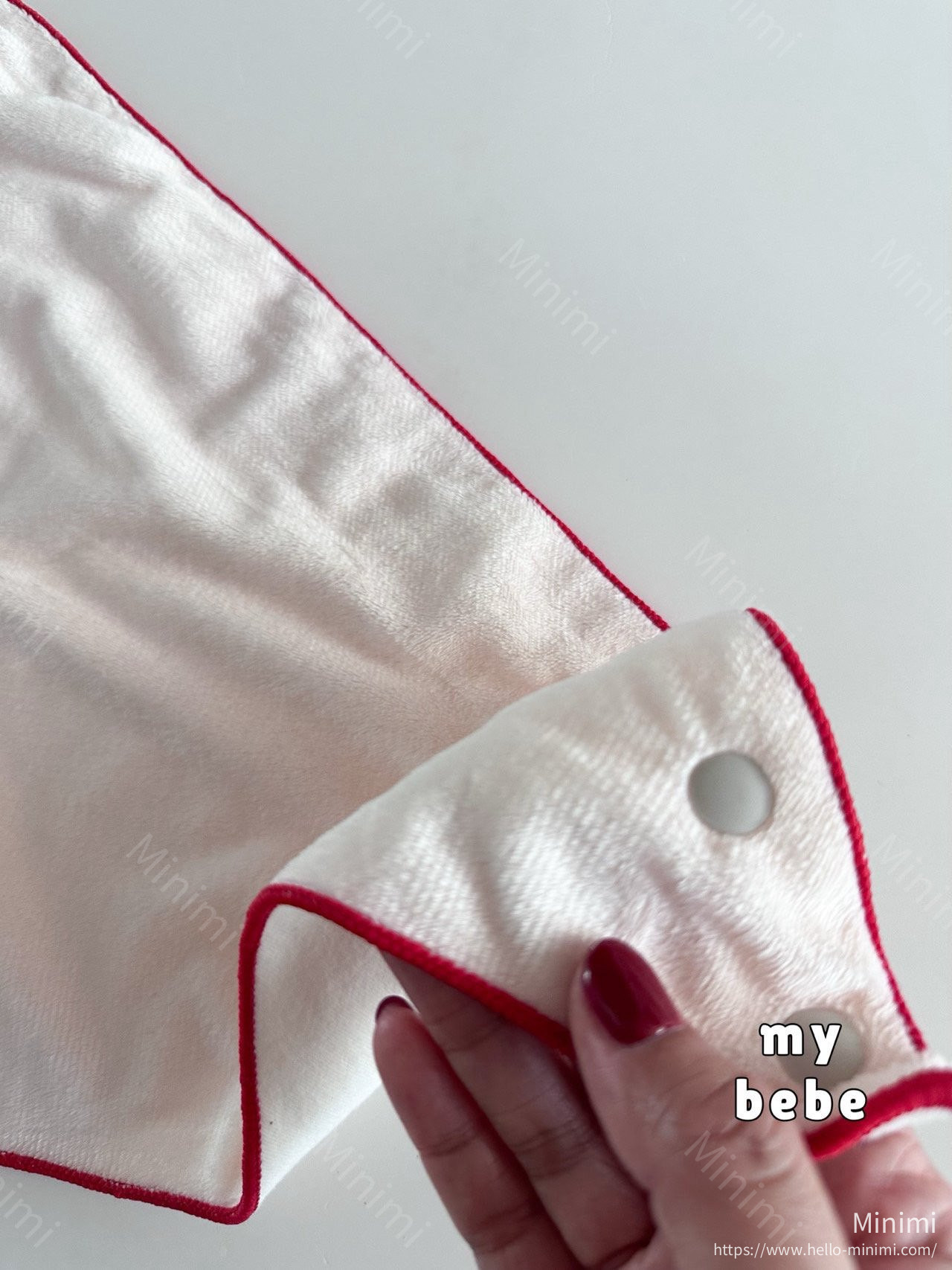 my_bébé Mink Bib 細節圖 10