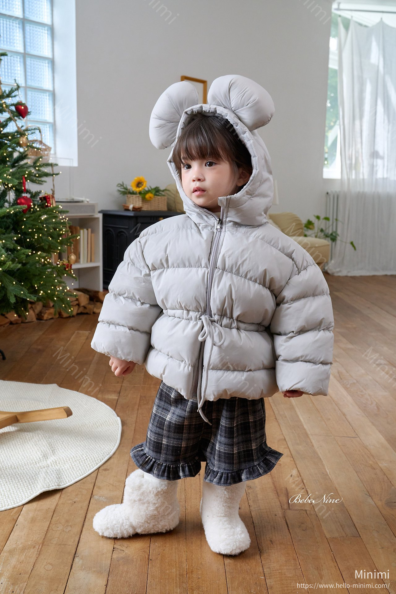 bebe nine Arc Bear Padded Jacket 細節圖 15