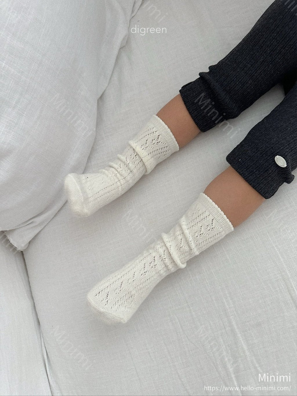 digreen Eyelet Sock 細節圖 22
