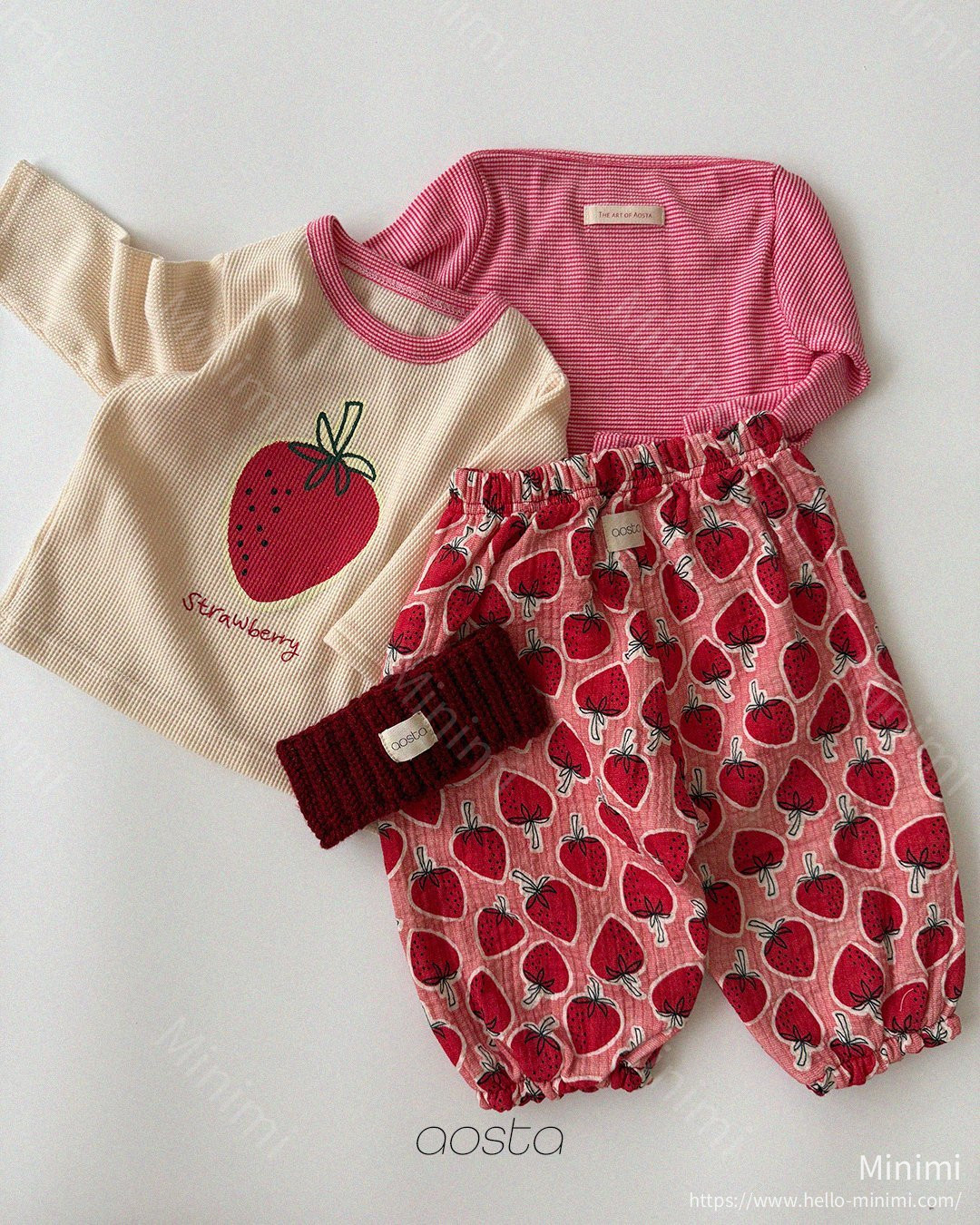 Aosta atelier Strawberry Pants 細節圖 4