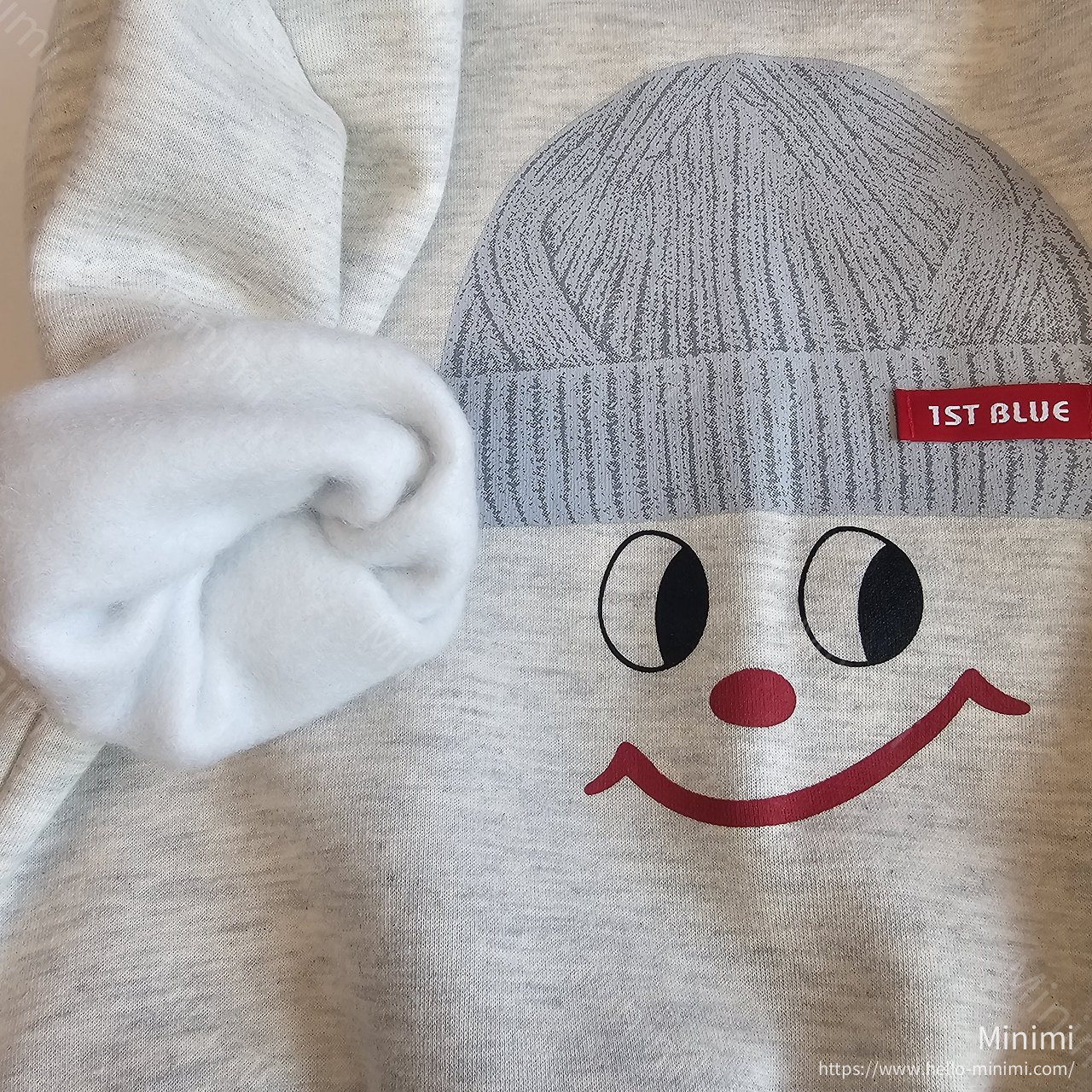 1st BLUE Hat Print Sweatshirt 細節圖 3