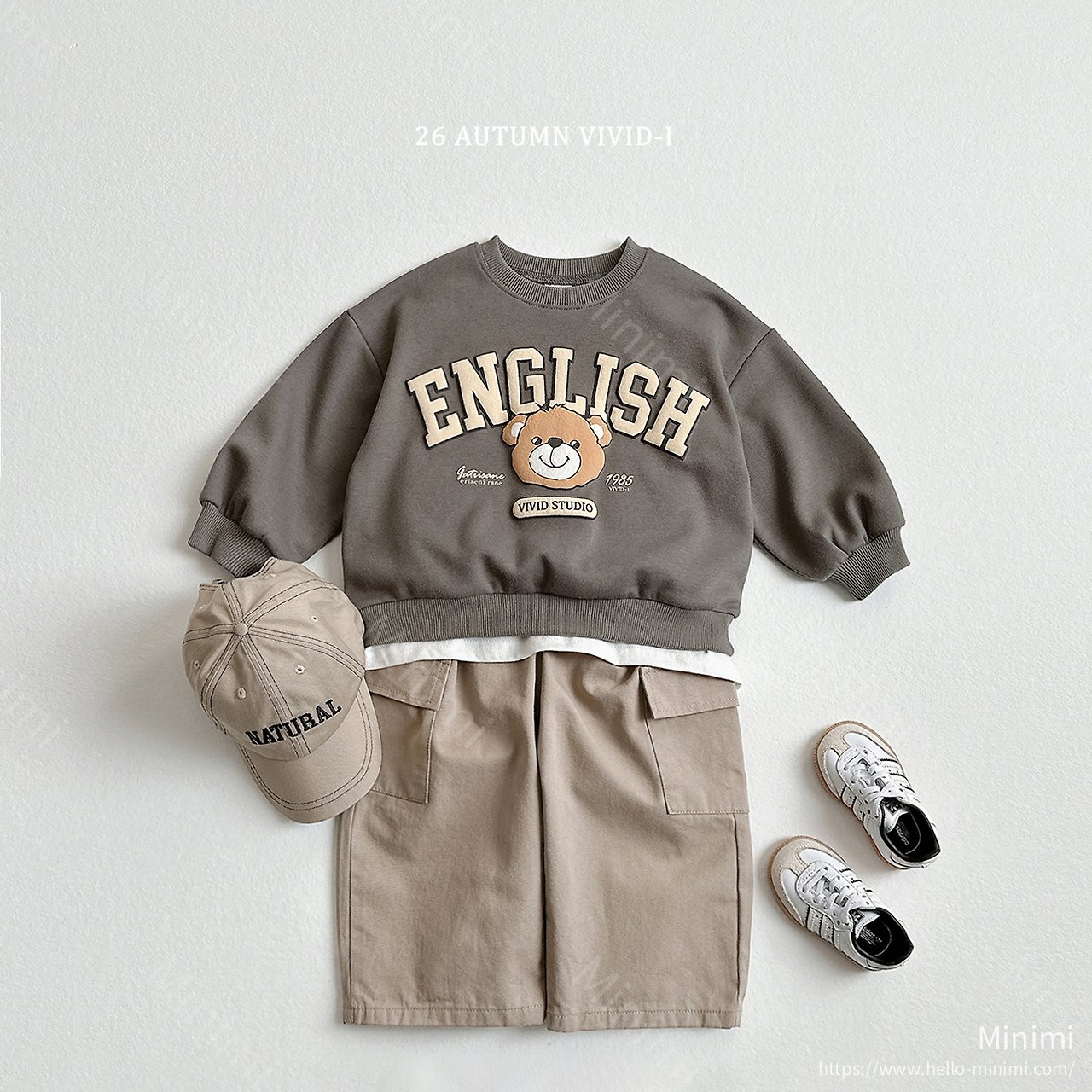 VIVID-I 3D English Bear Sweatshirt 細節圖 17