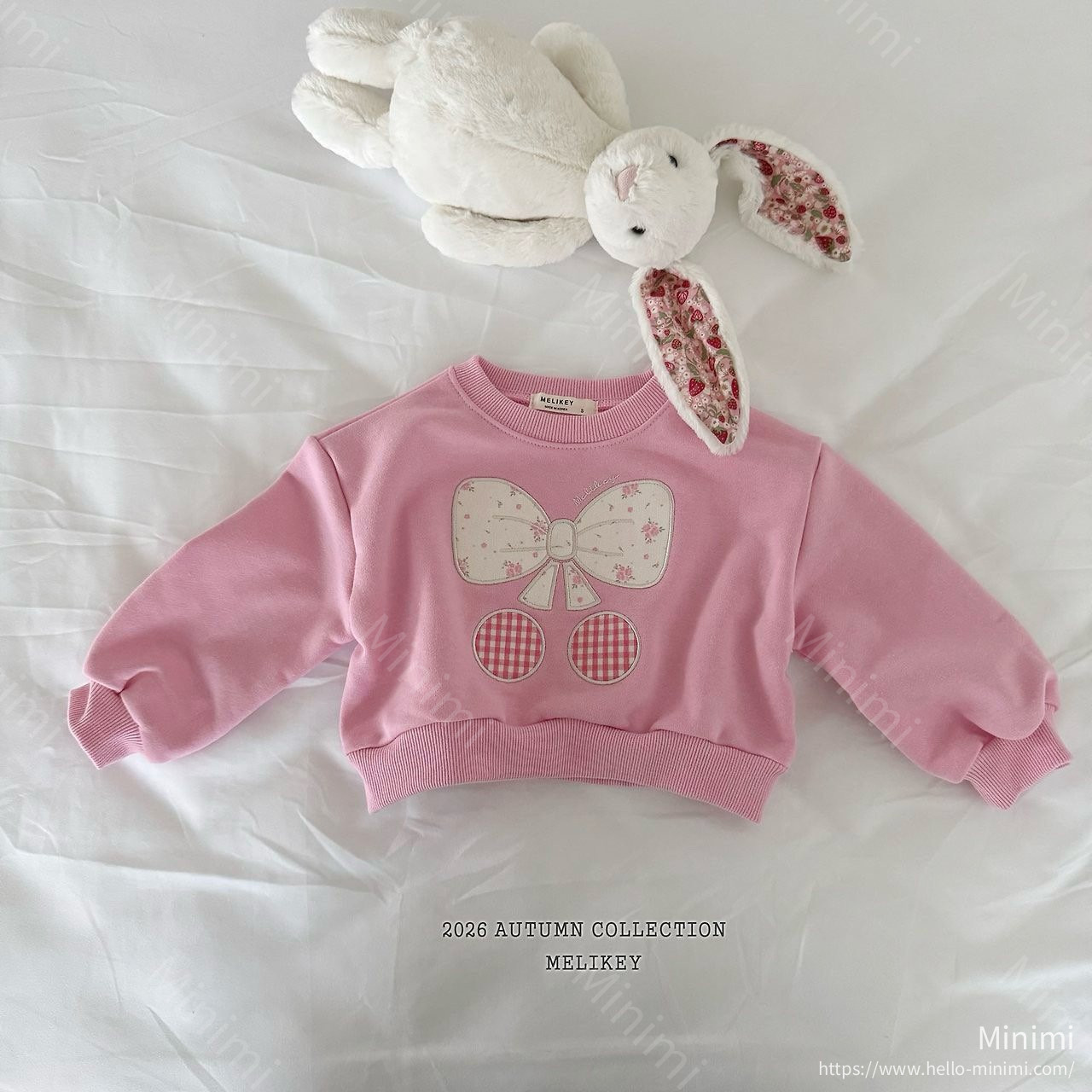 Melikey Ribbon Cherry Sweatshirt 細節圖 2