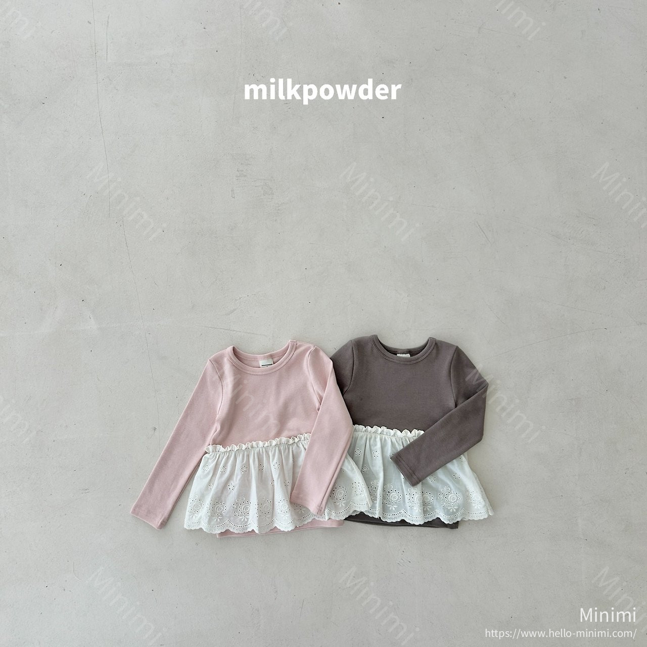 milkpowder Jane Tee - 韓國童裝代購主圖