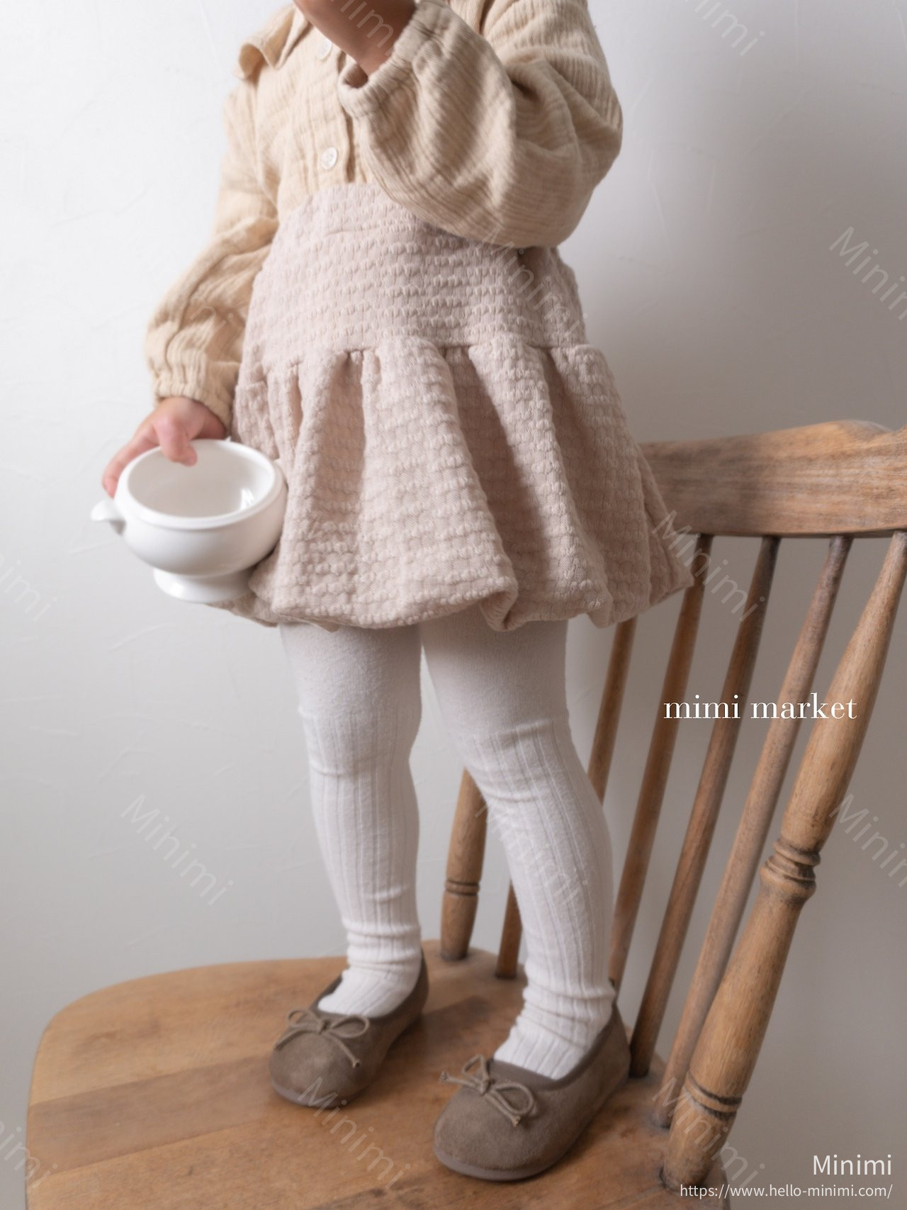 mimi-market Knit Balloon Skirt 細節圖 11