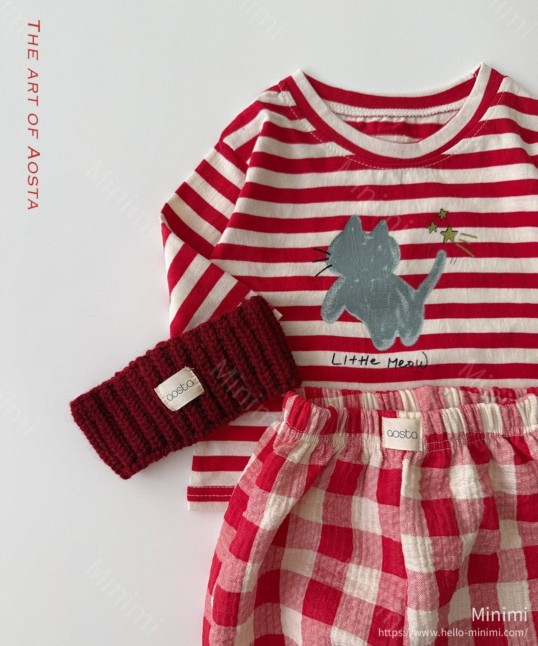 Aosta atelier Meow T-Shirt 細節圖 3