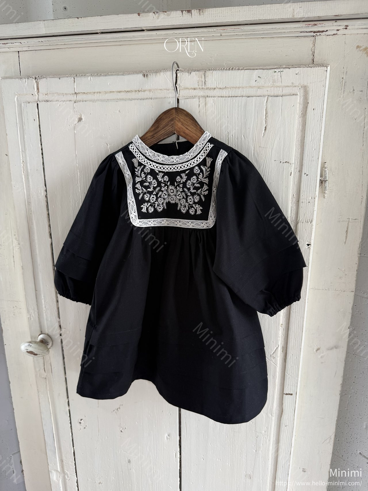 Oren Fleur Noir Dress 細節圖 12