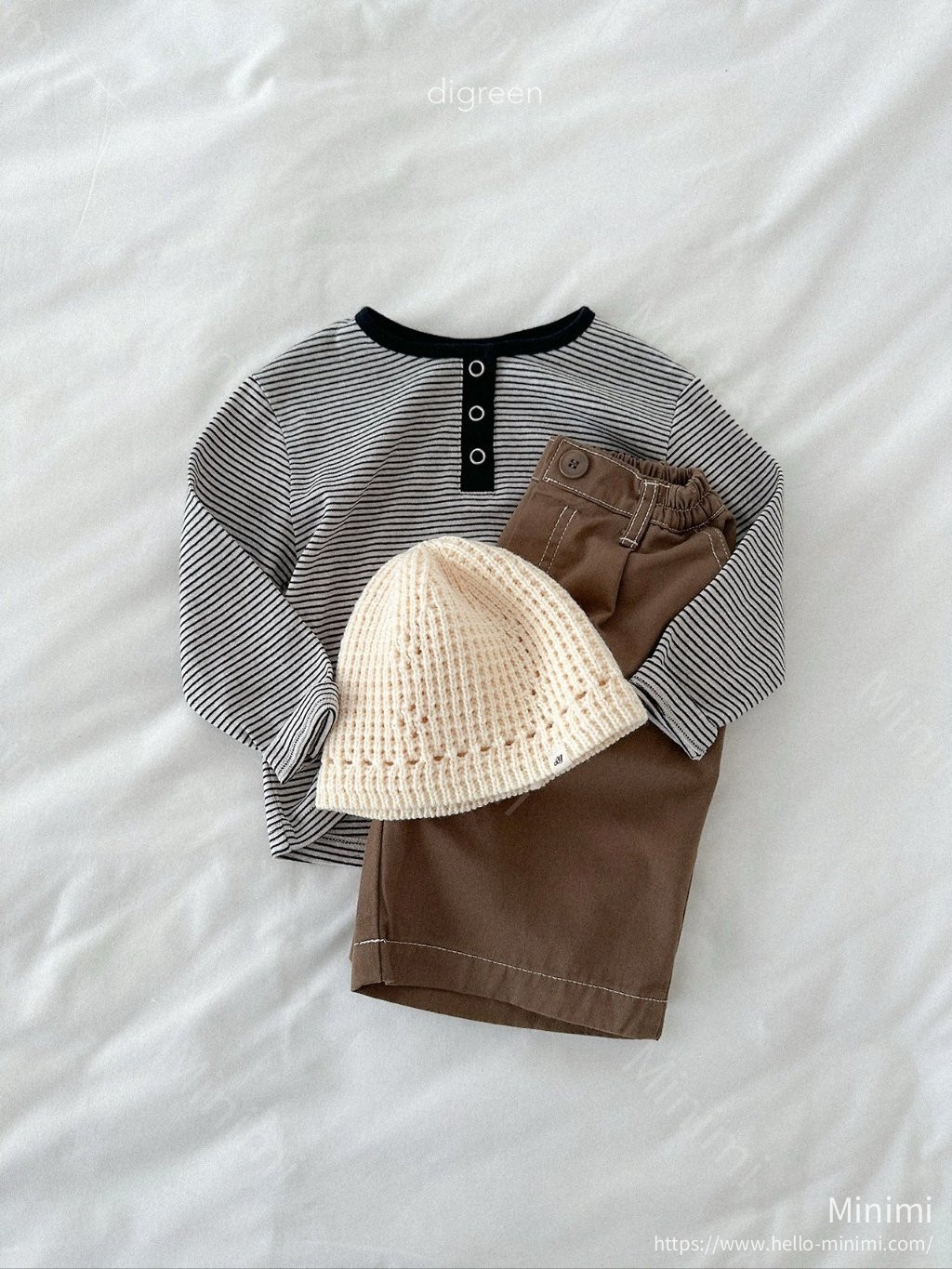 digreen Henley Neck Aletty Tee 細節圖 11