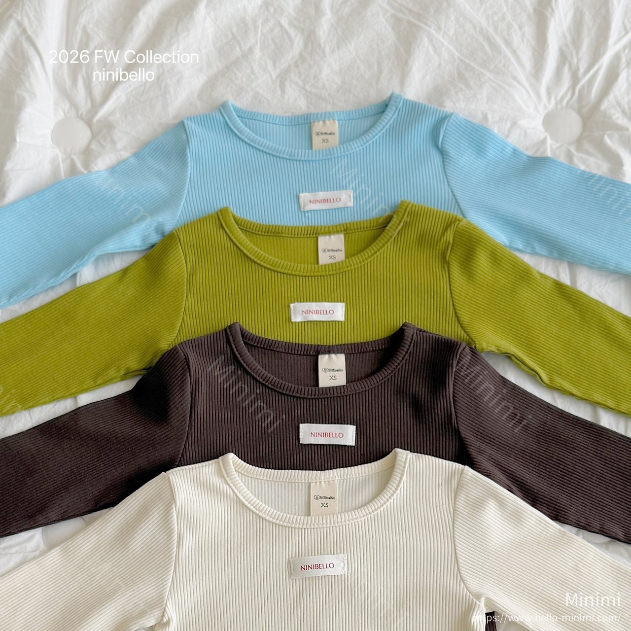ninibello Vive Ribbed T-shirt 細節圖 1