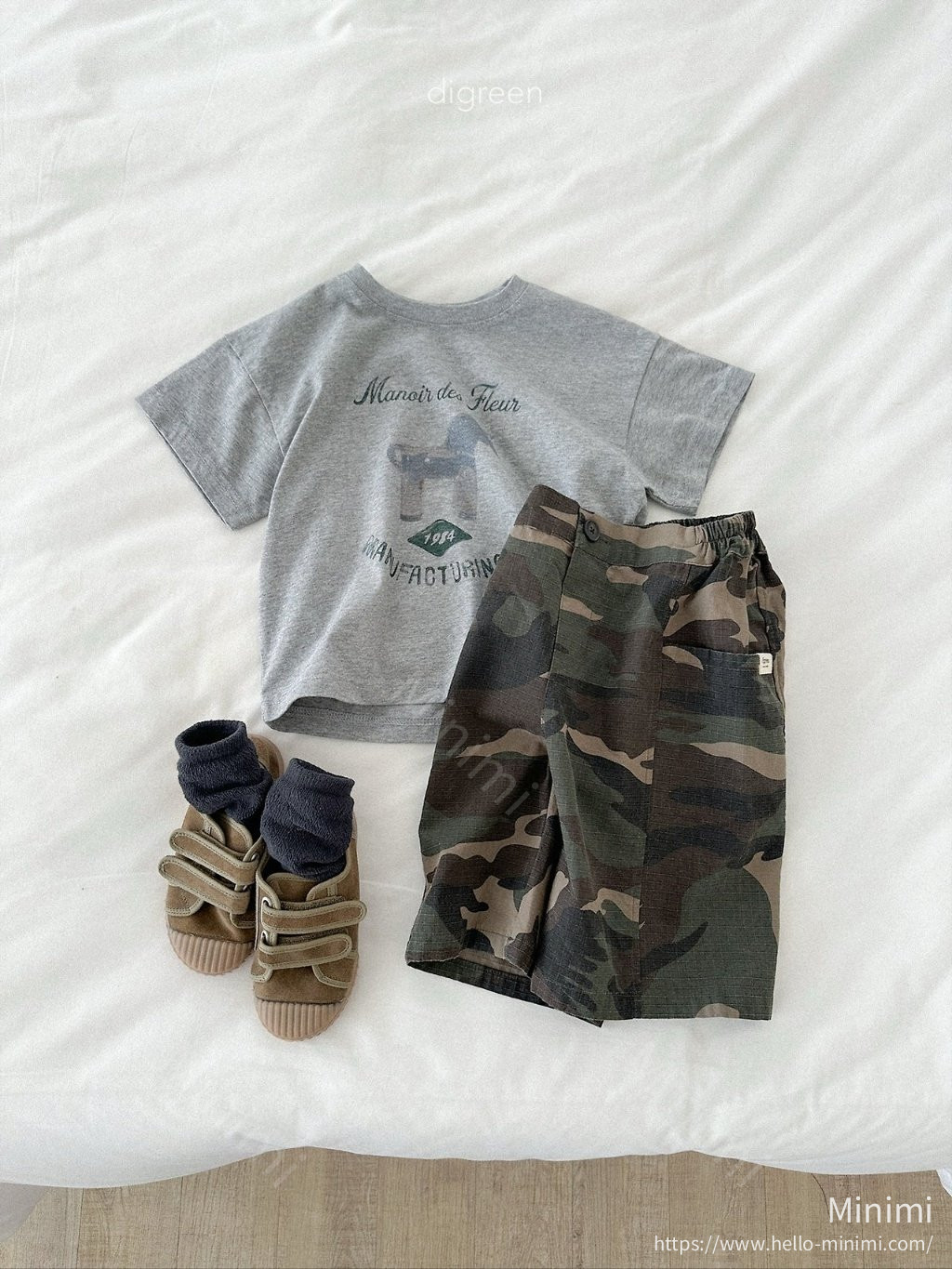 digreen Camo Bermuda 細節圖 11