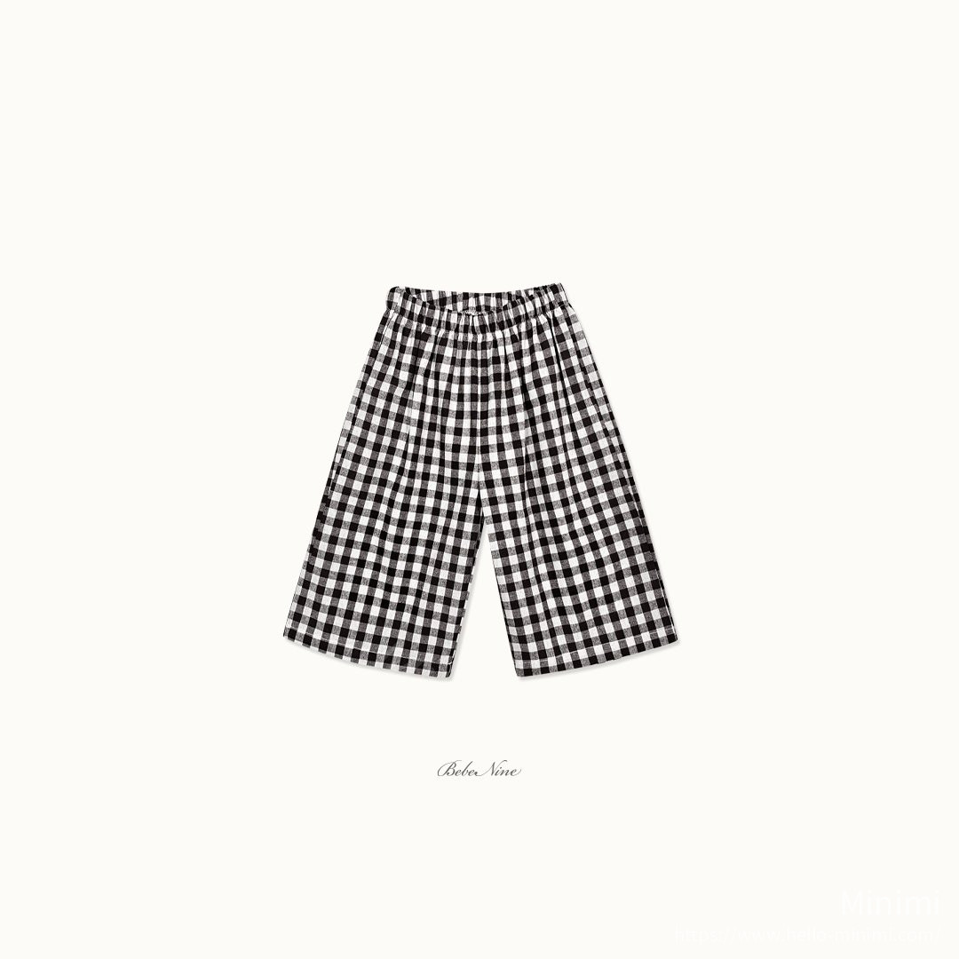 bebe nine Maple Check Pants 細節圖 19