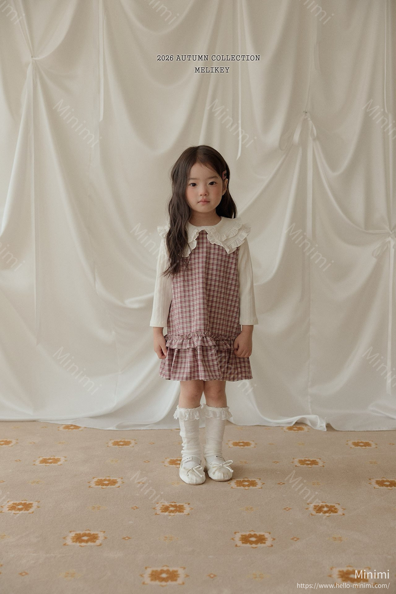 Melikey Check Frill Dress 細節圖 21