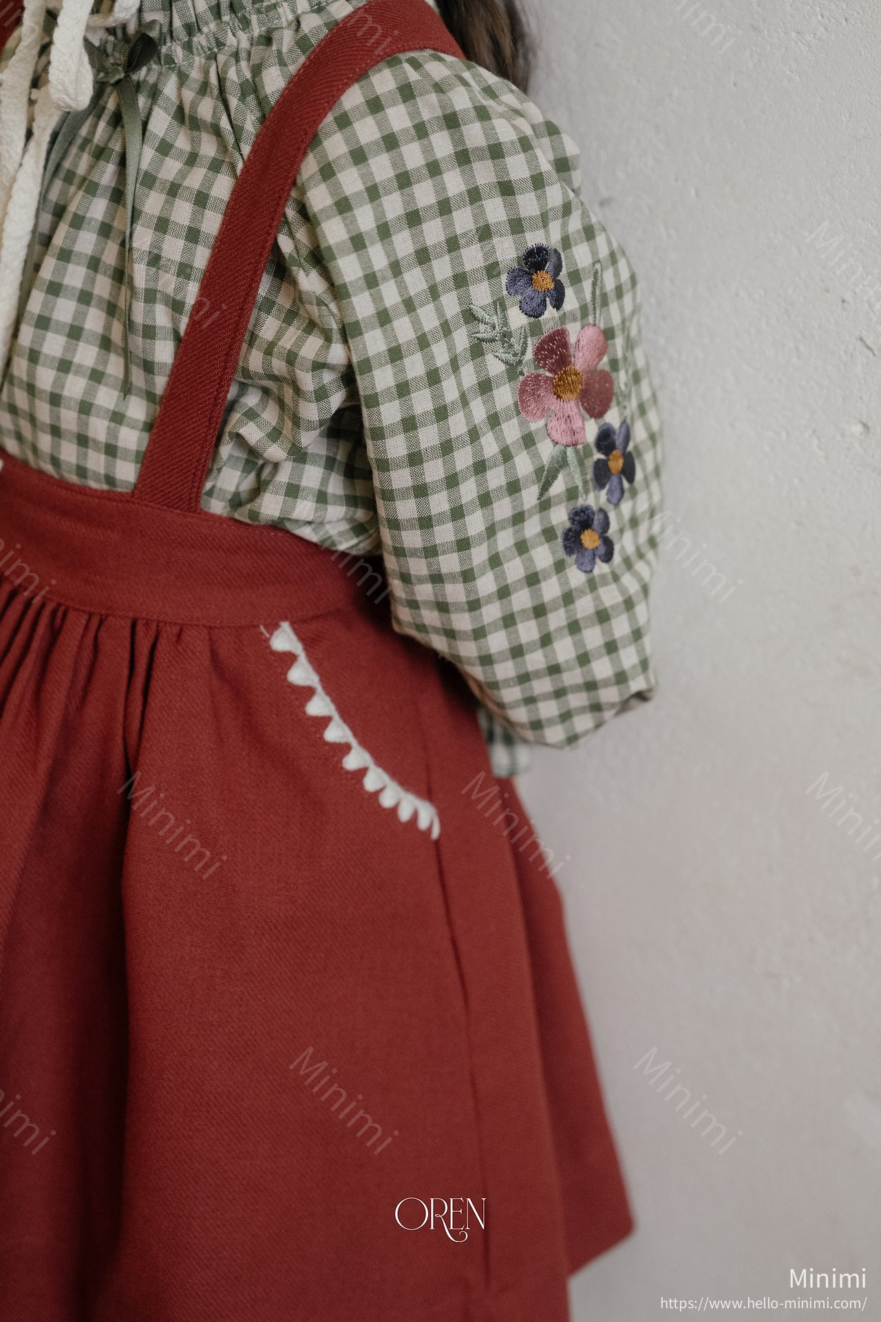 Oren Manon Check Blouse 細節圖 26