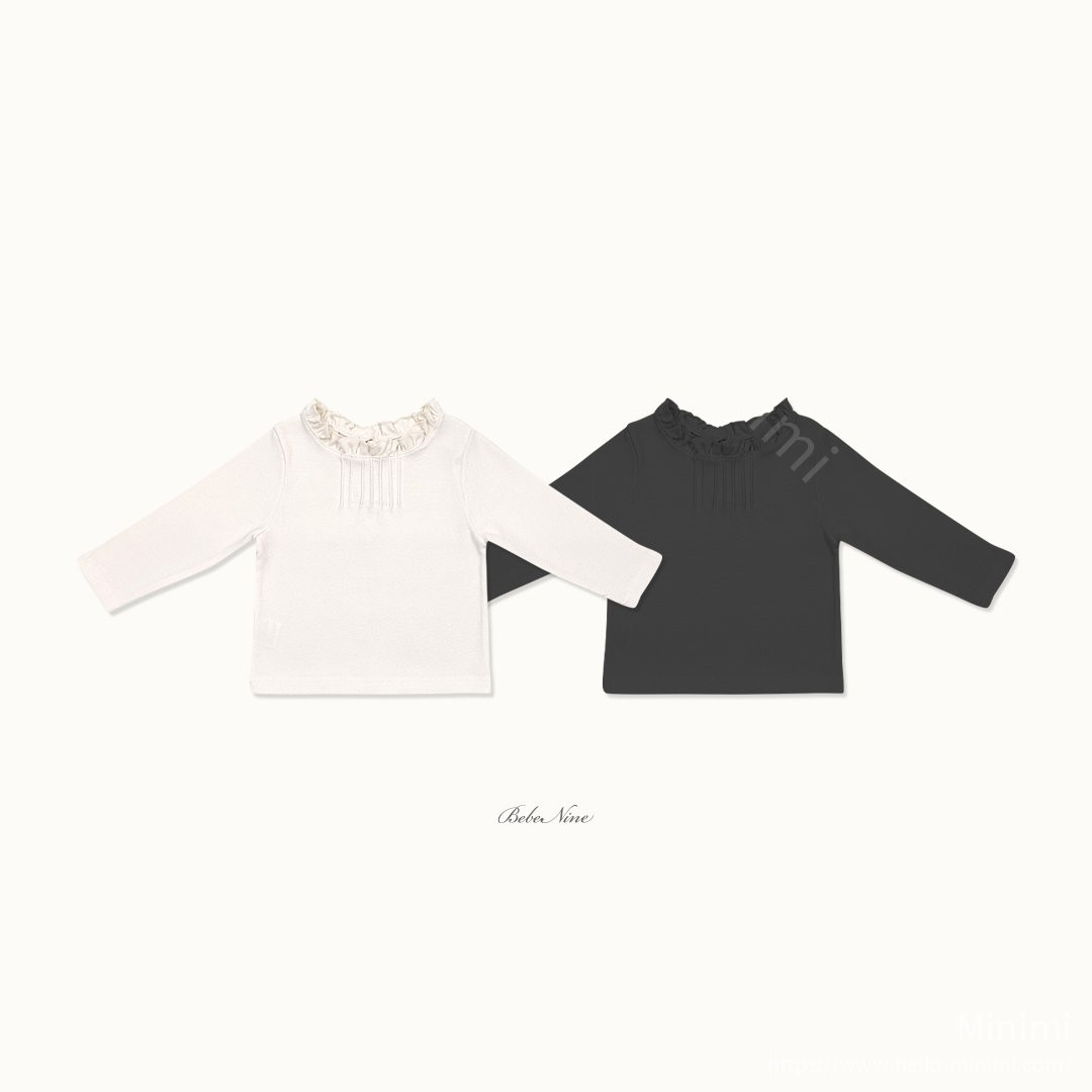 bebe nine Essence Frill Tee 細節圖 12
