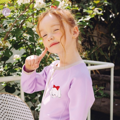 Koongs Koongs Tok Tok Warm Love Puppy Rash Guard