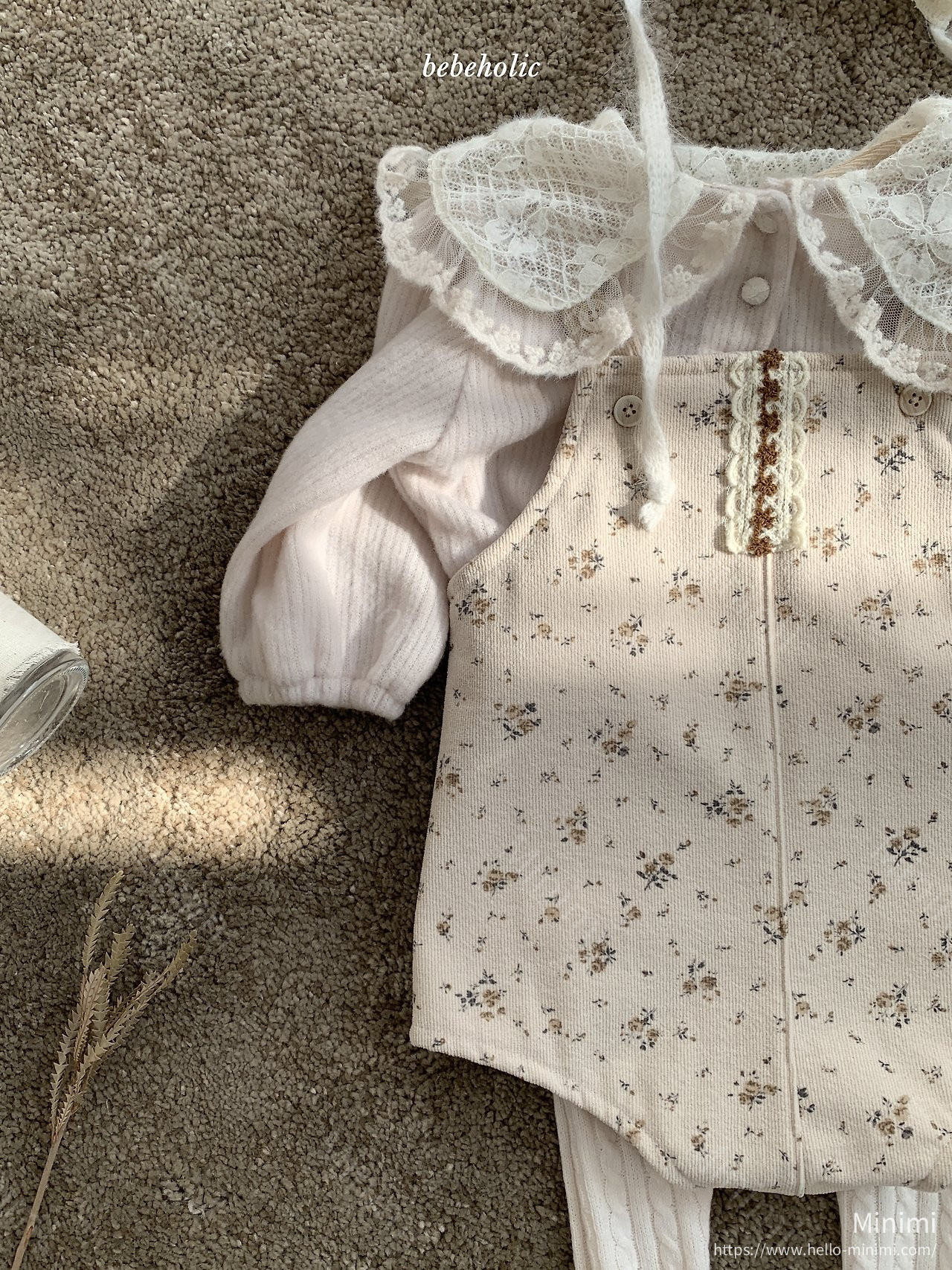 BEBEHOLIC Bunny Suspender Suit 細節圖 11