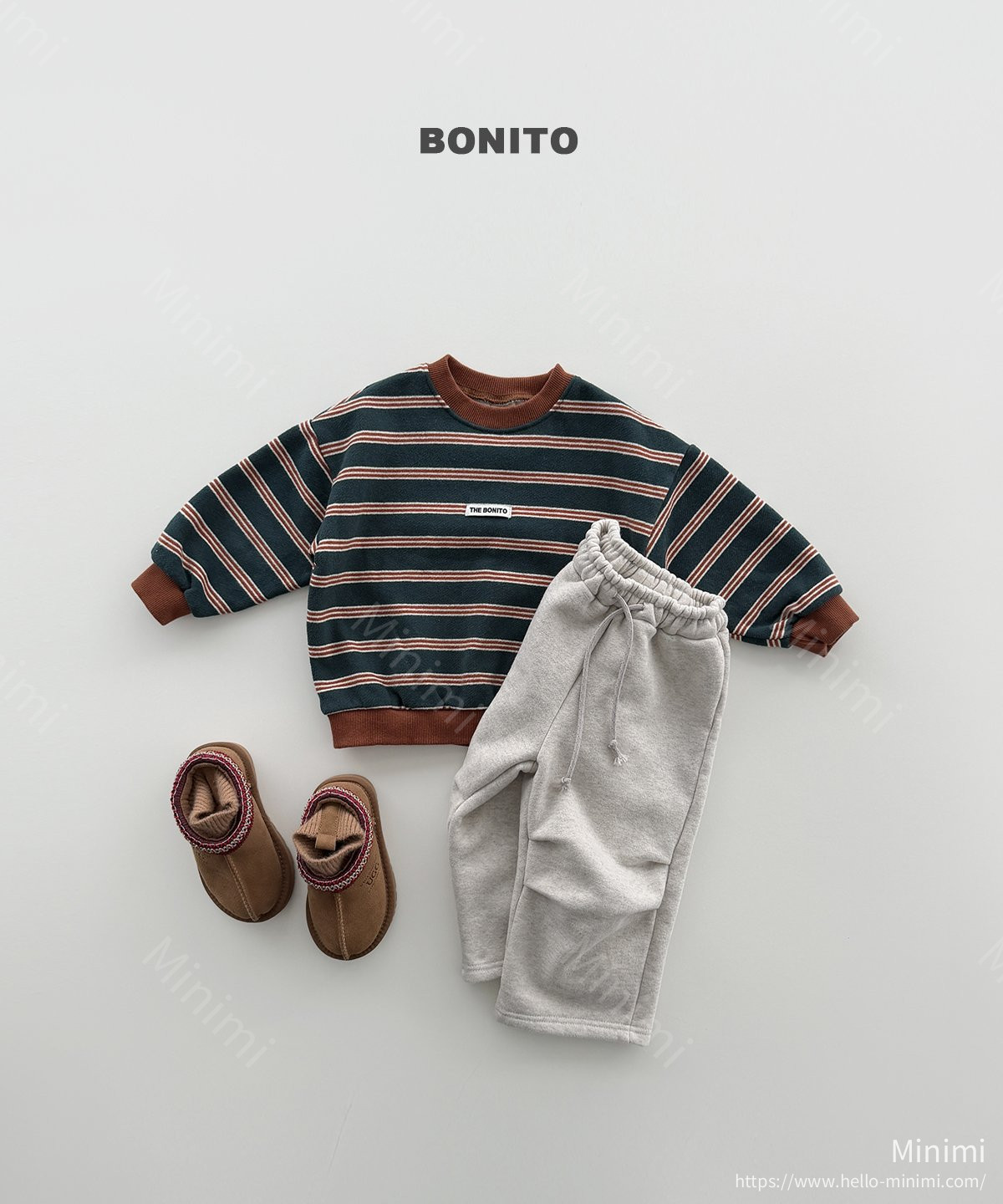 BONITO Monica Stripe Sweatshirt 細節圖 16