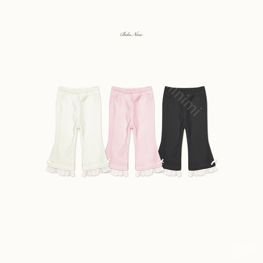 bebe nine Luna Lace Pants 細節圖 19